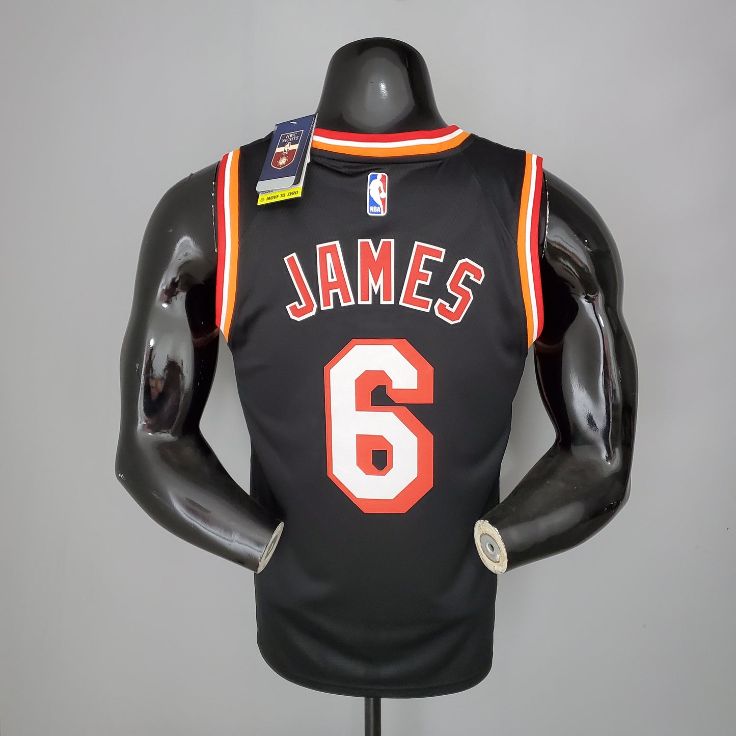 2023 Miami James #6 Retro Basketball Jersey