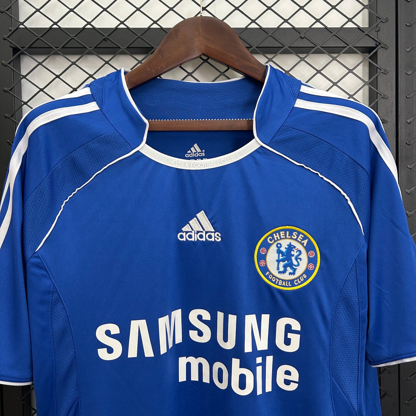 2000s Chelsea Retro Football Shirt | Blue White Home
