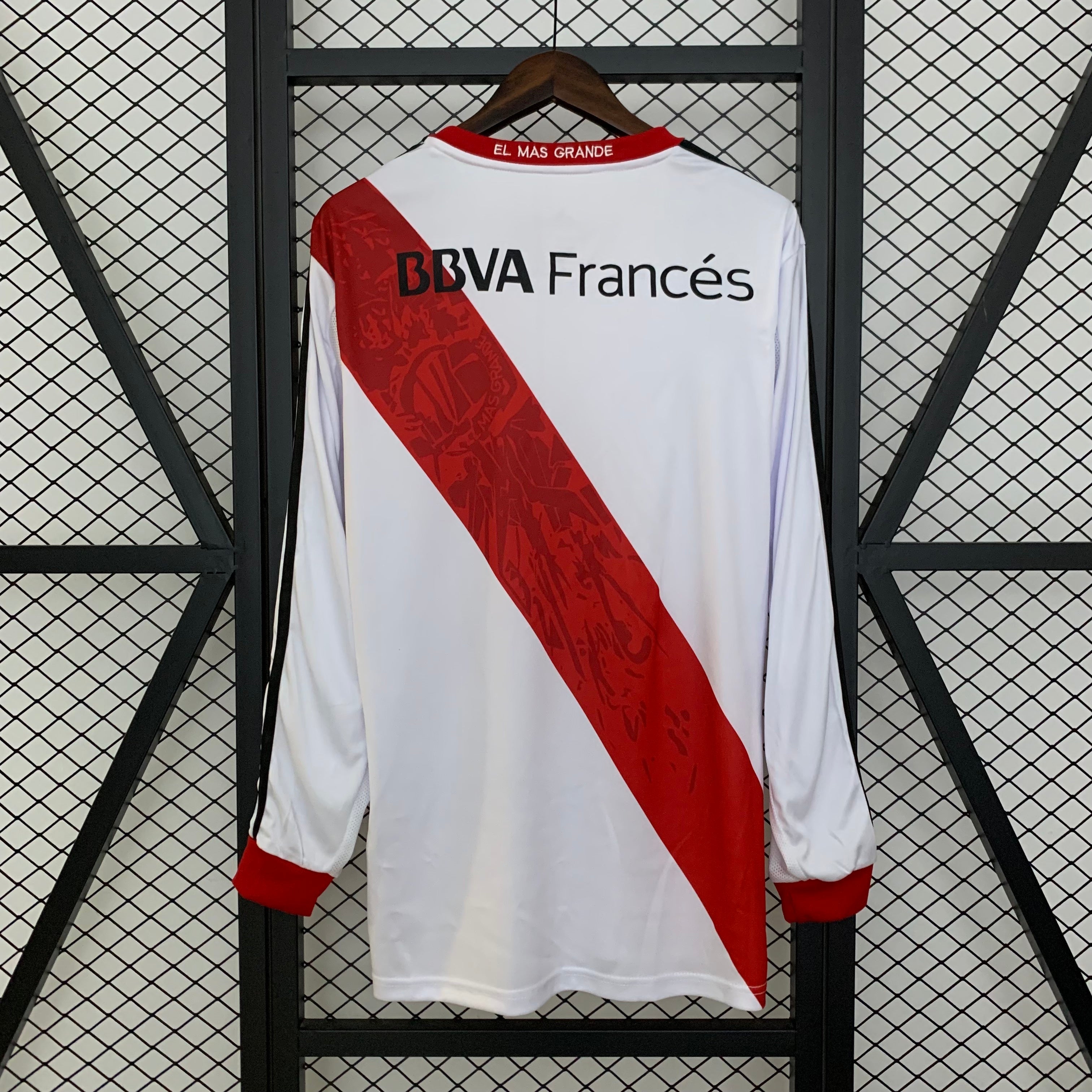 2010s River Plate Retro Football Shirt | White Red Home