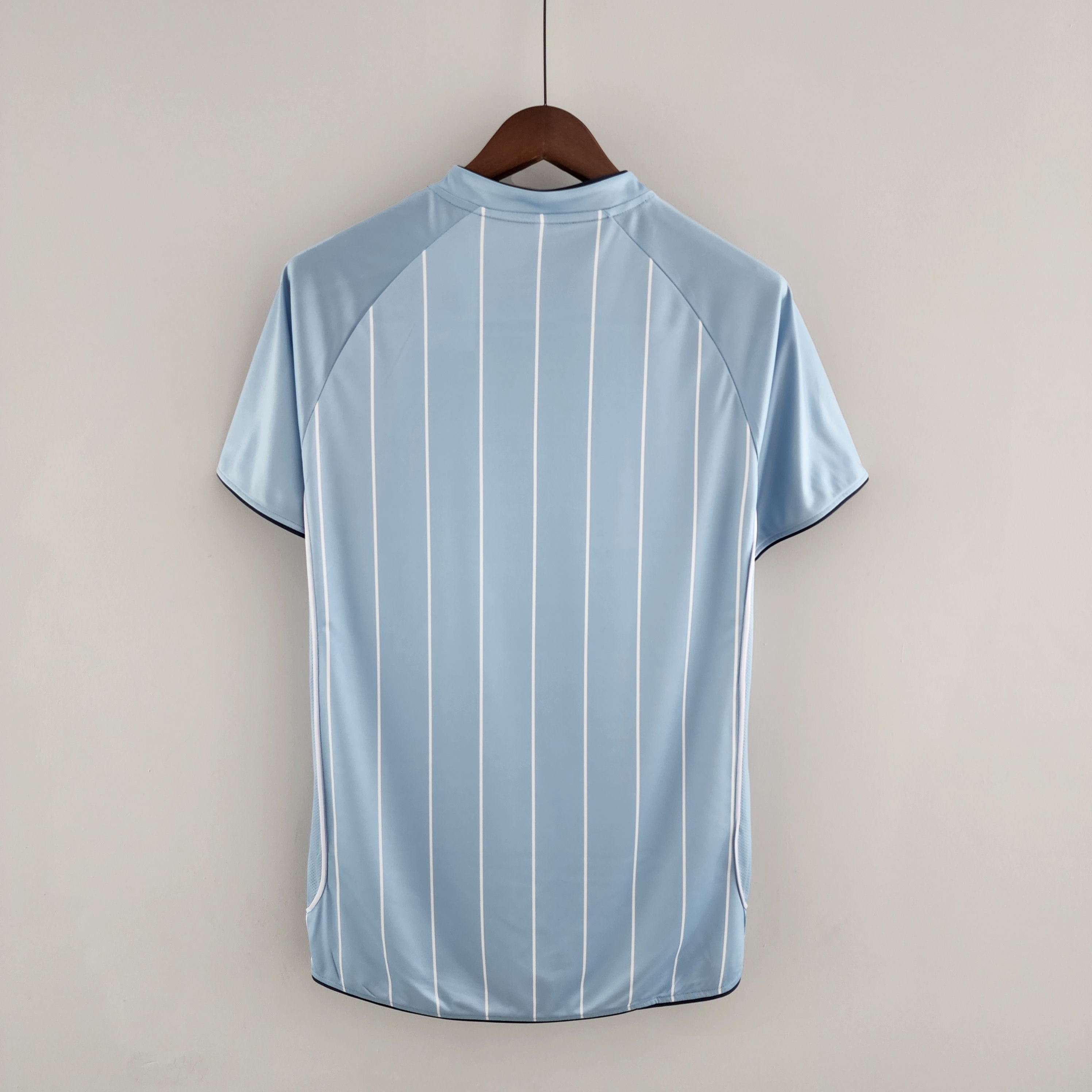1990s Manchester City Retro Football Shirt | Sky Blue White Home