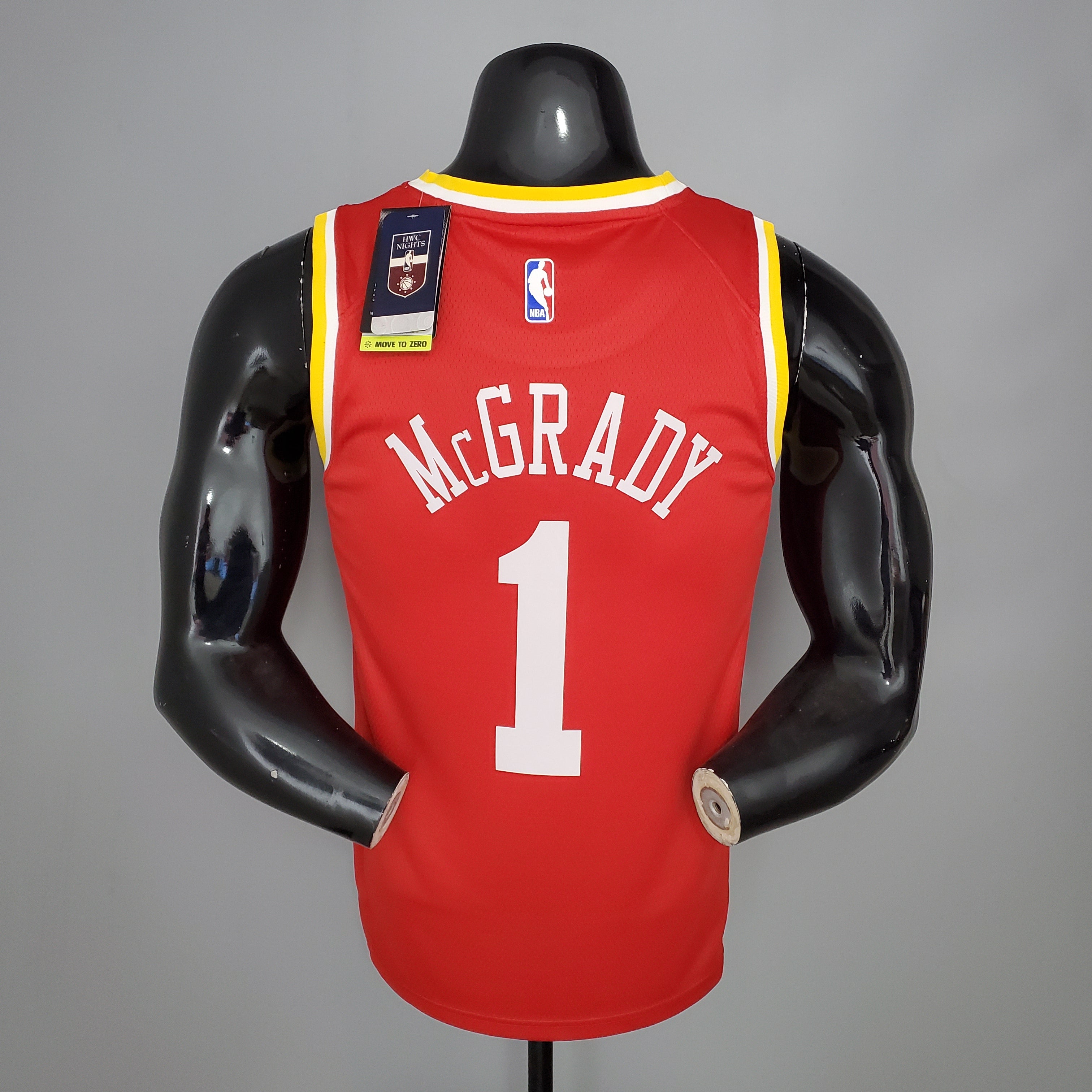 2004 Houston McGrady #1 Retro Basketball Jersey