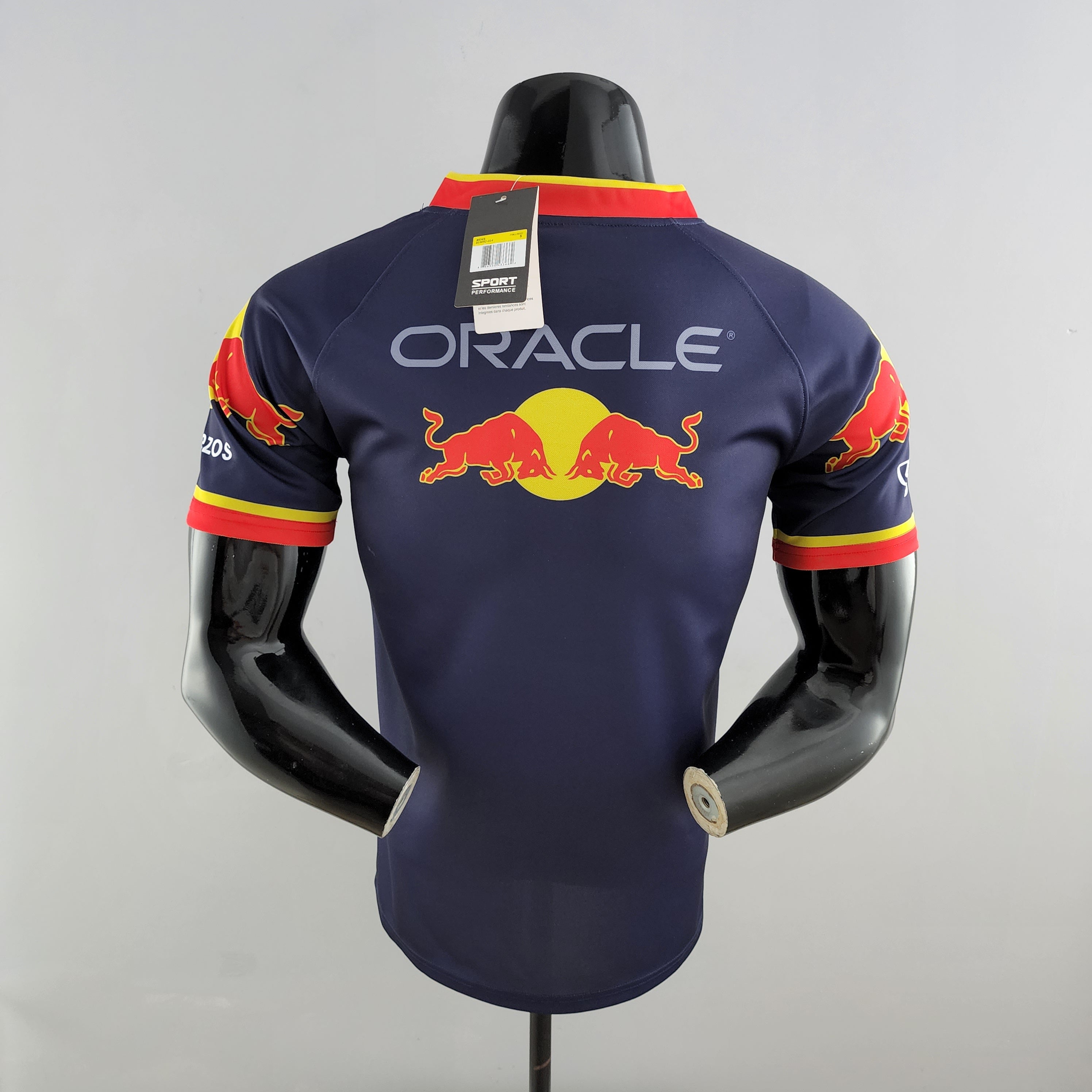 Red Bull Racing F1 2023 Player Fit T-Shirt Artic Wolf | Navy Blue