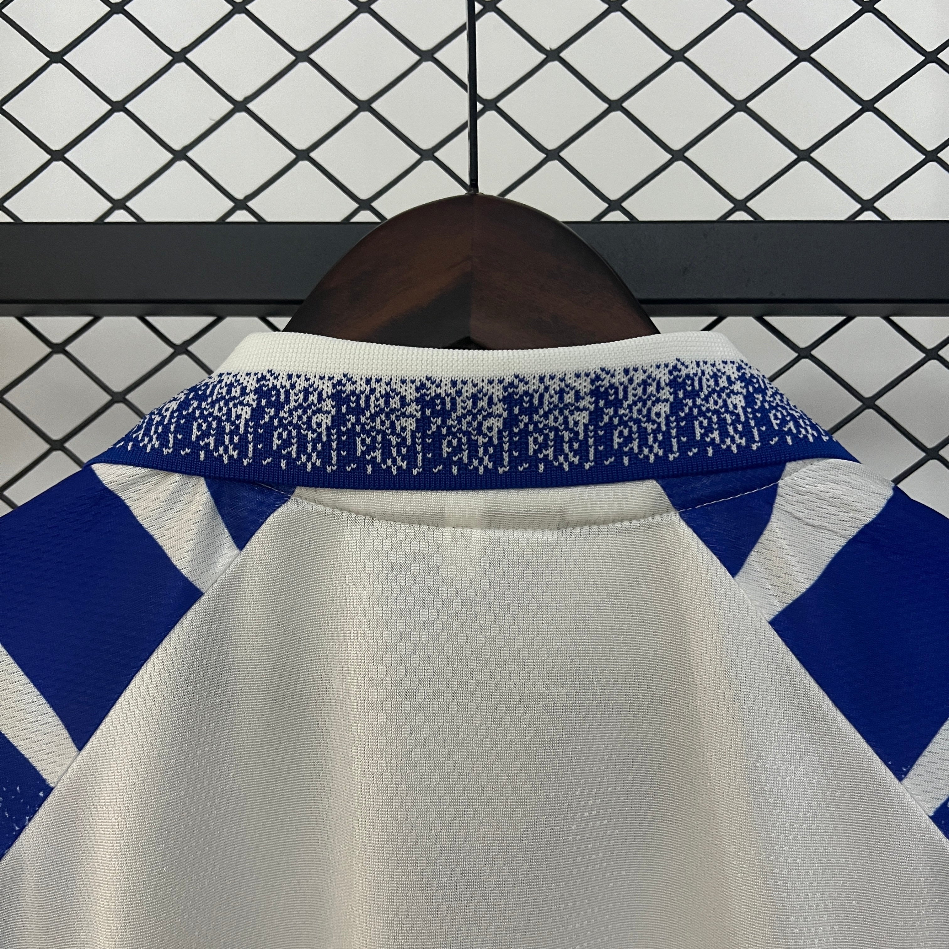 1990s Scotland Retro Football Shirt | White Blue Home