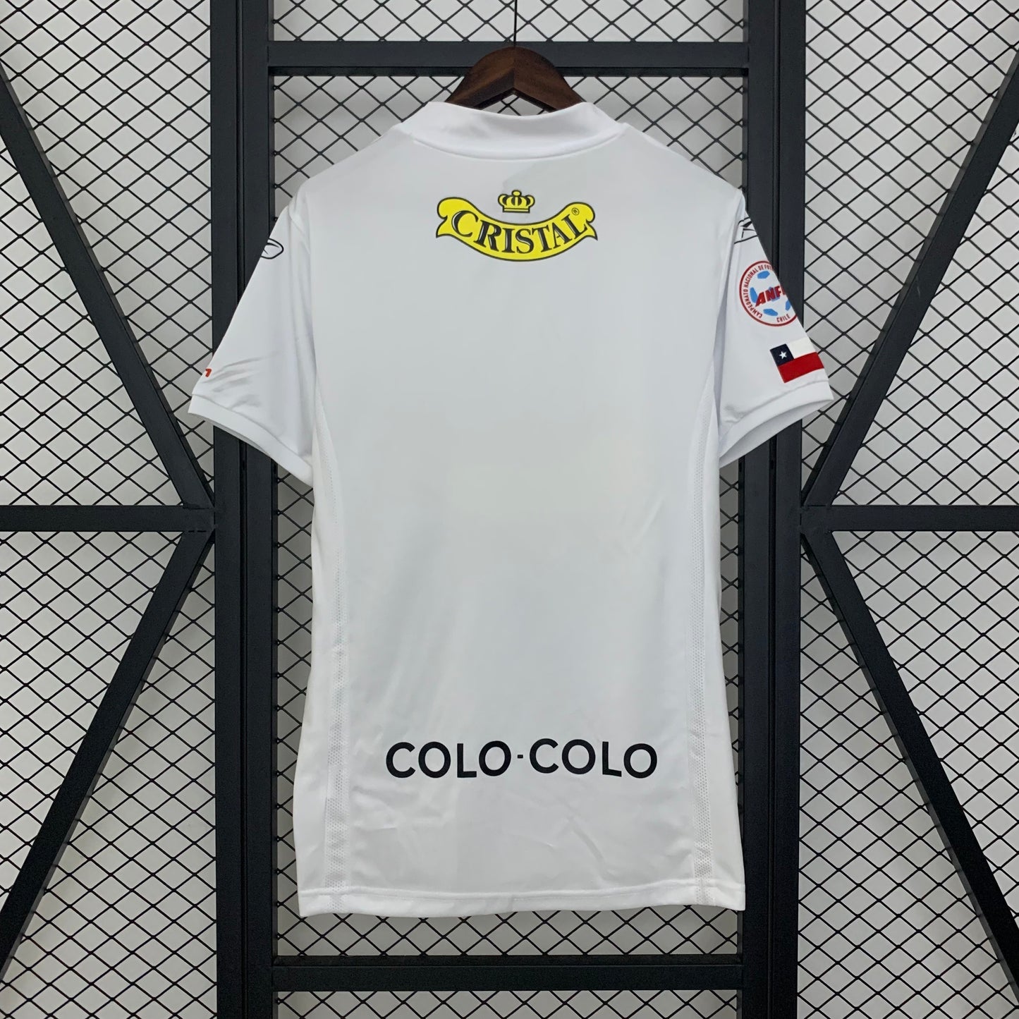 2000s Colo Colo Retro Football Shirt | White Yellow Home