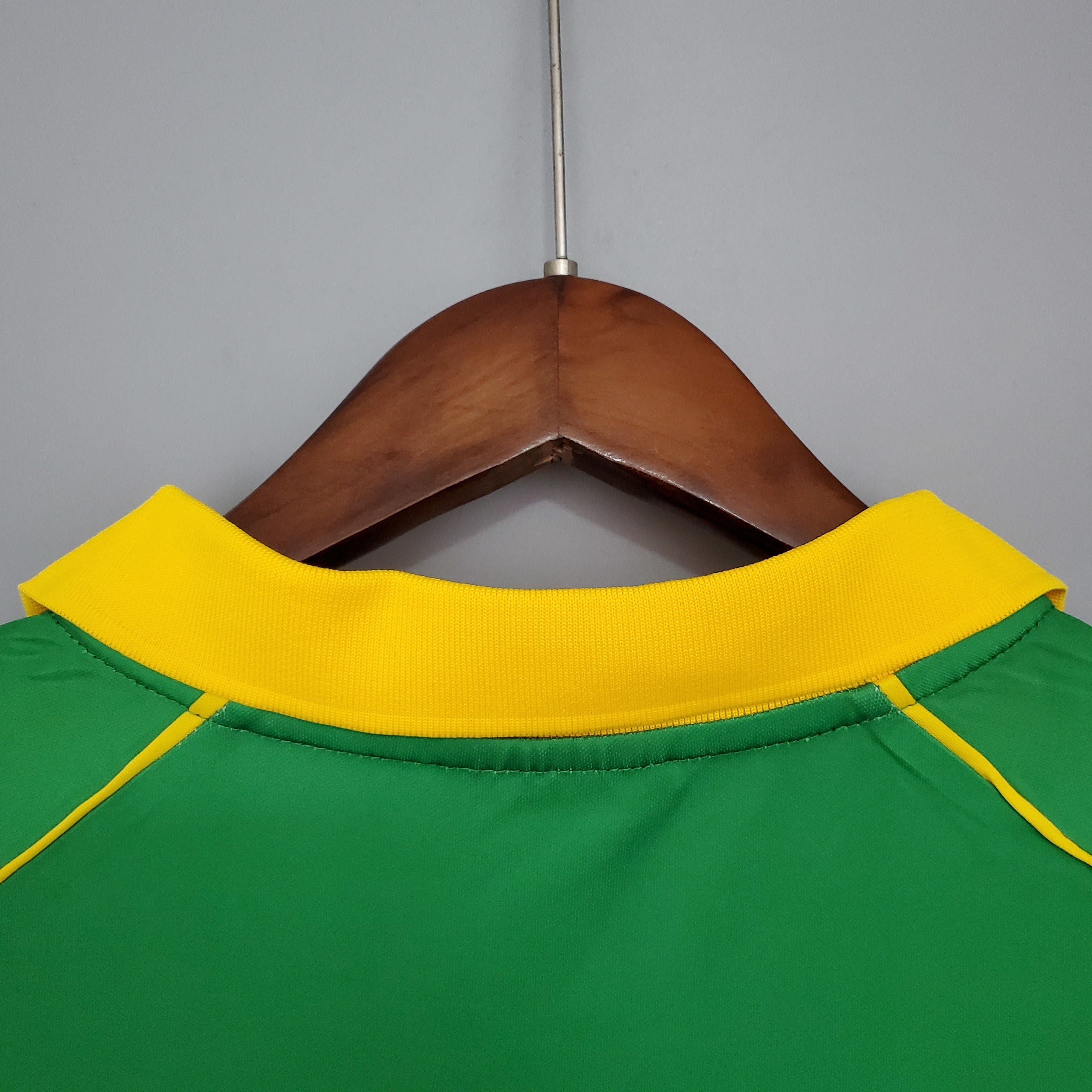1990s Jamaica Retro Football Shirt | Green Yellow Home