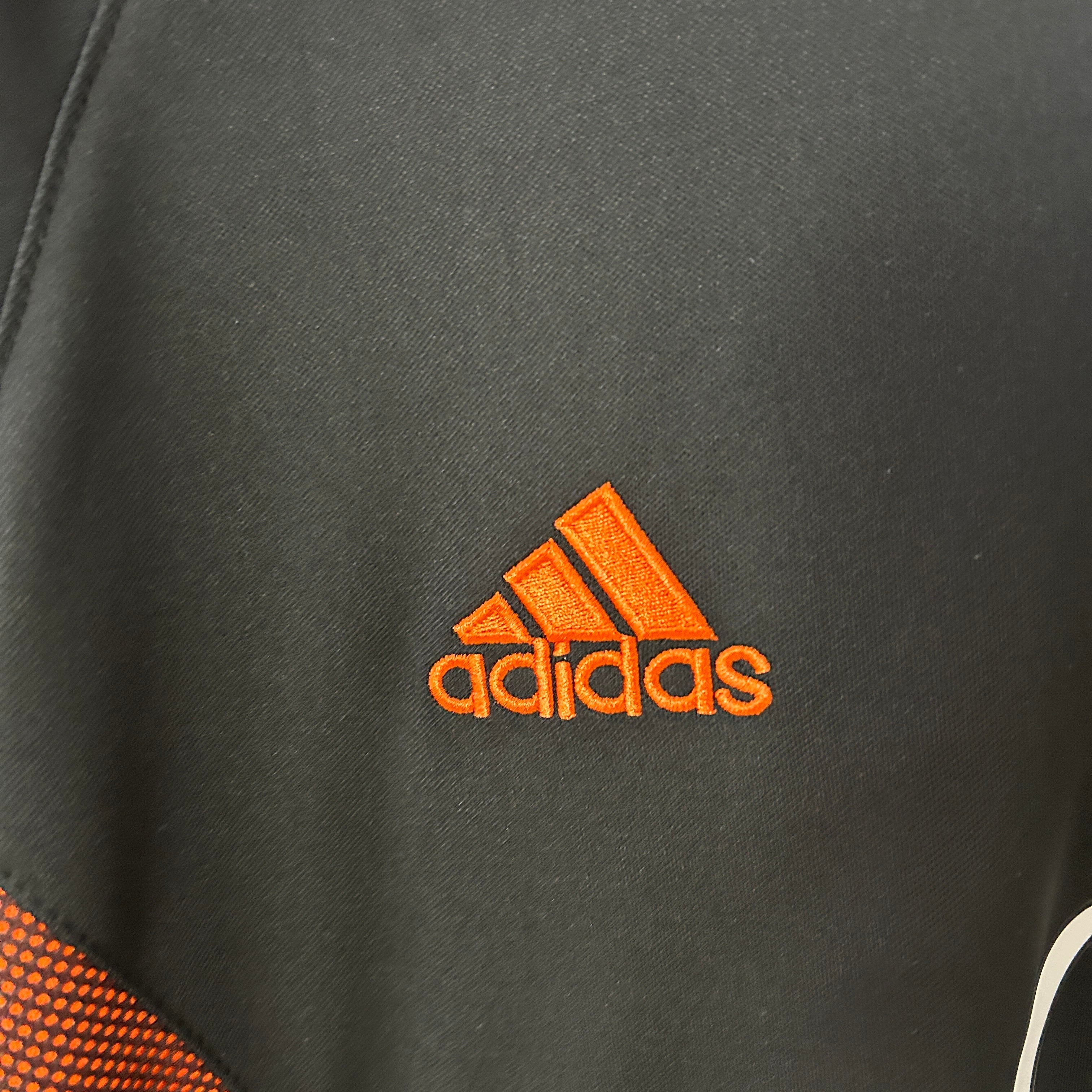 2000s Benfica Retro Football Shirt | Black Orange Home