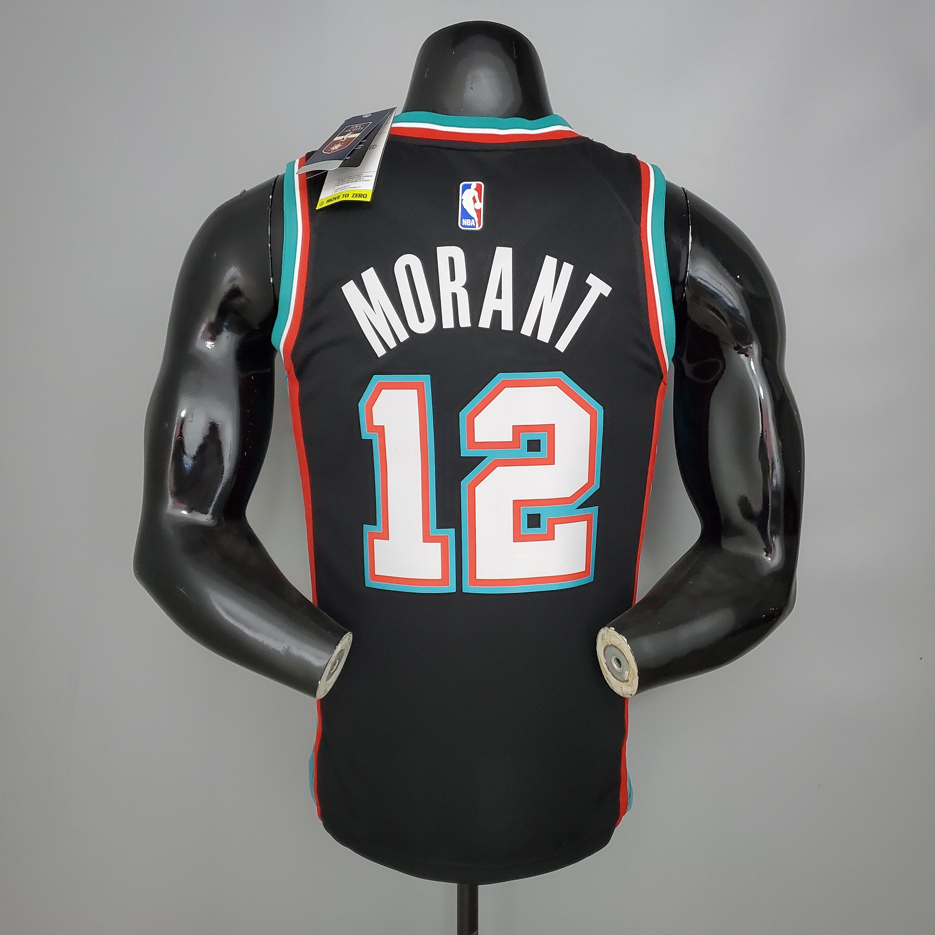 2023 Memphis Morant #12 Retro Basketball Jersey