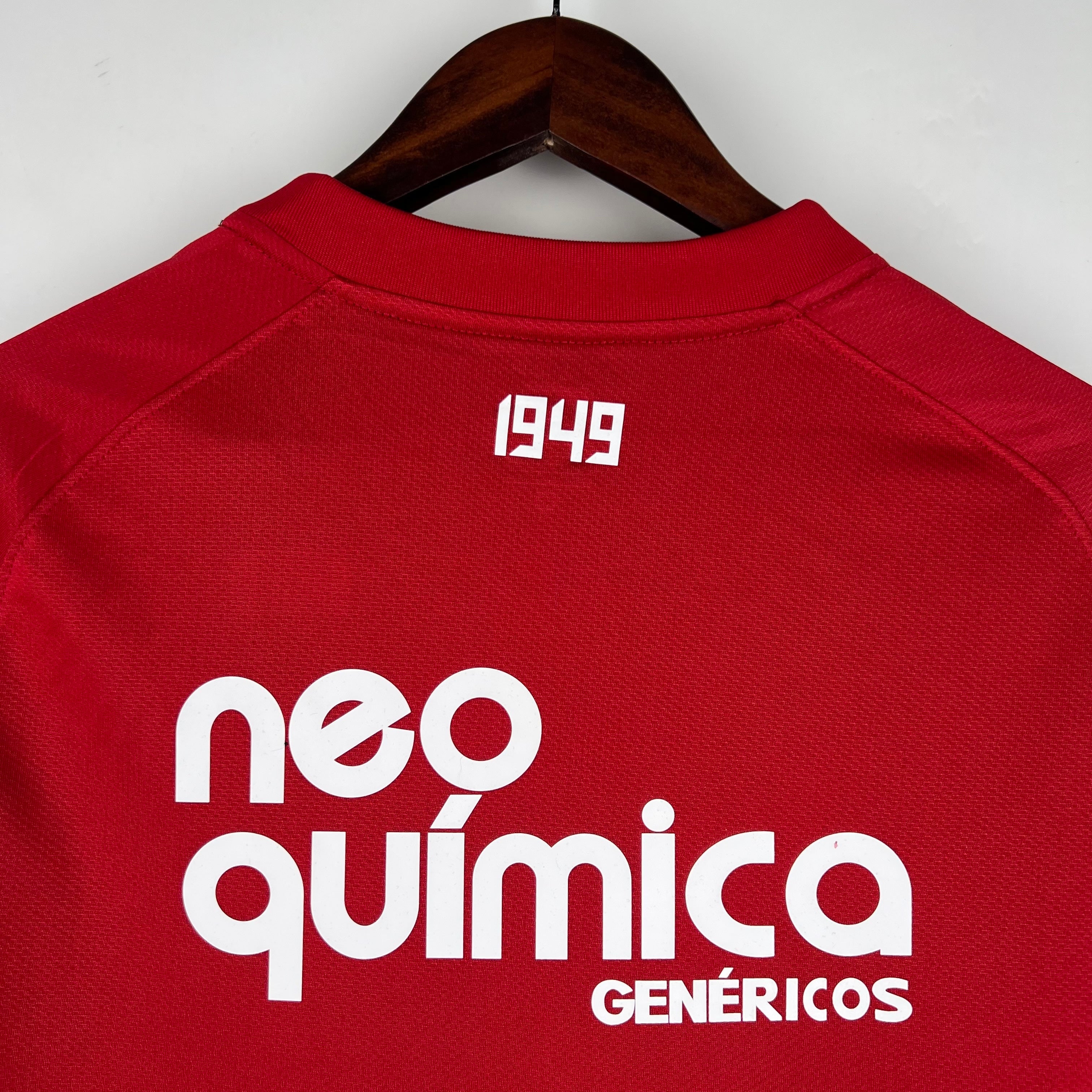 1940s Corinthians Retro Football Shirt | Red Black Home
