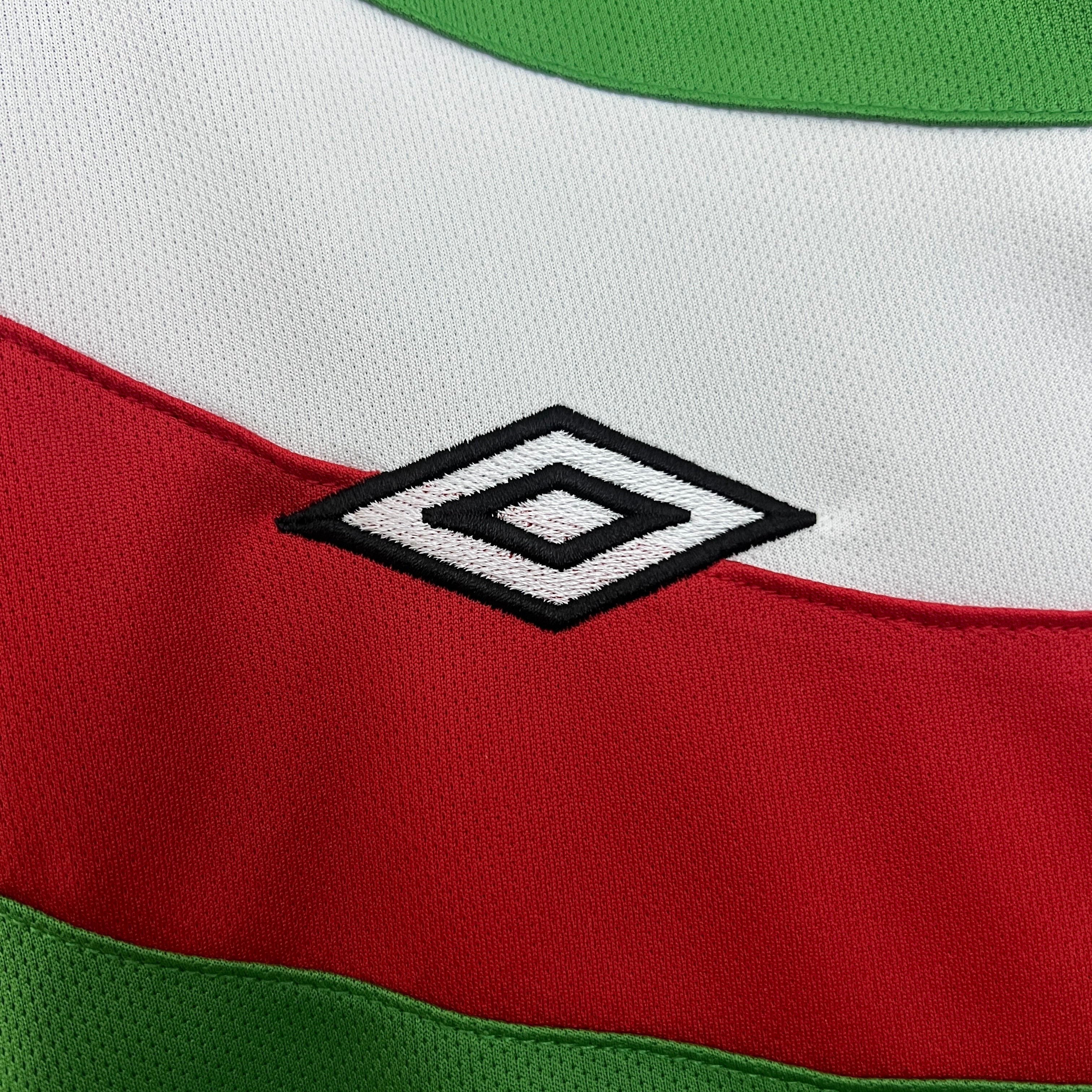 1990s Athletic Bilbao Retro Football Shirt | Green Red Home