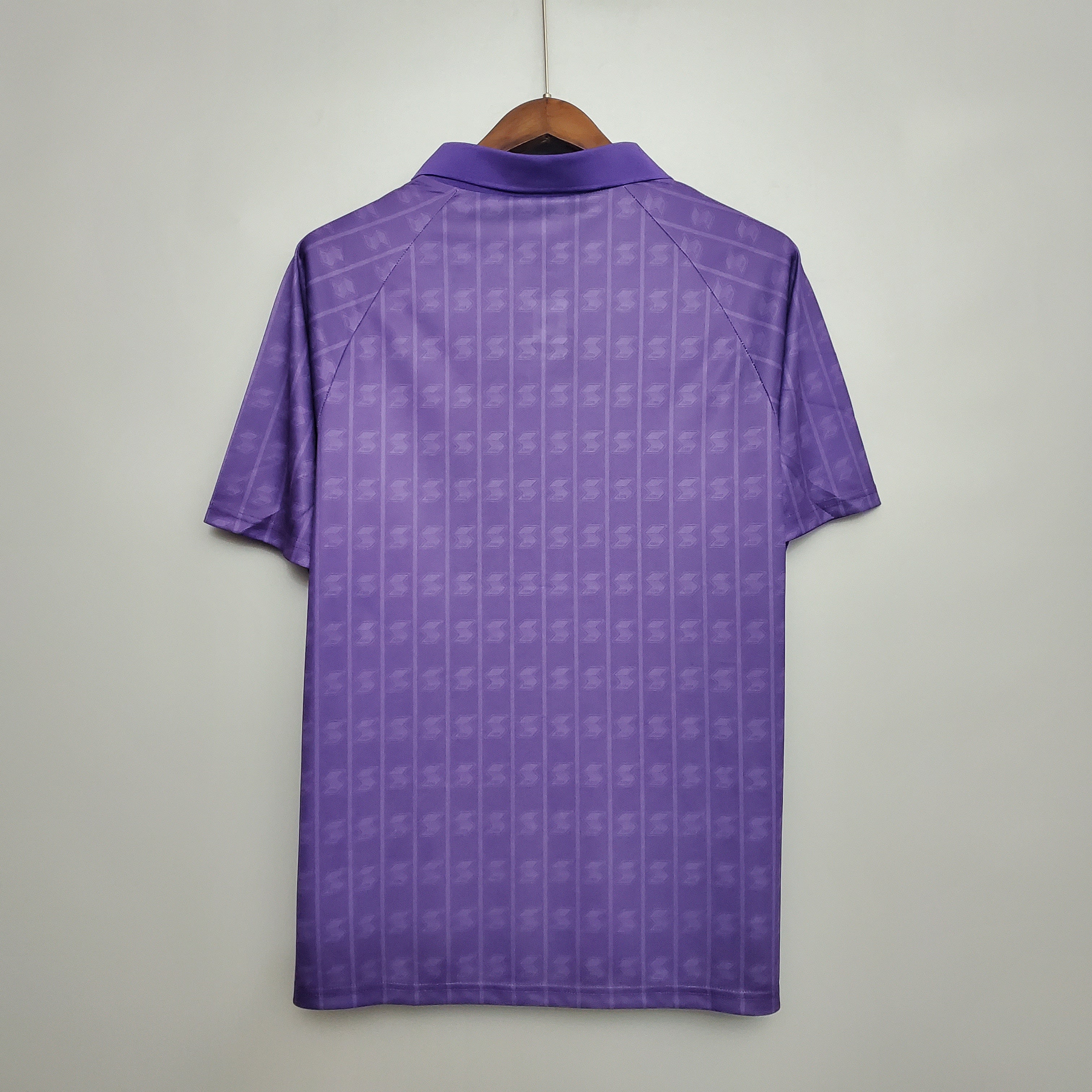 1990s Fiorentina Retro Football Shirt | Purple Yellow Home