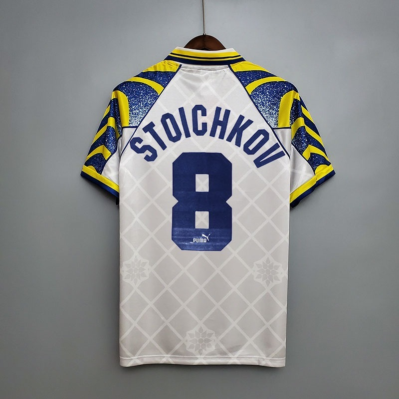 1990s Parma Retro Football Shirt | White Blue Home
