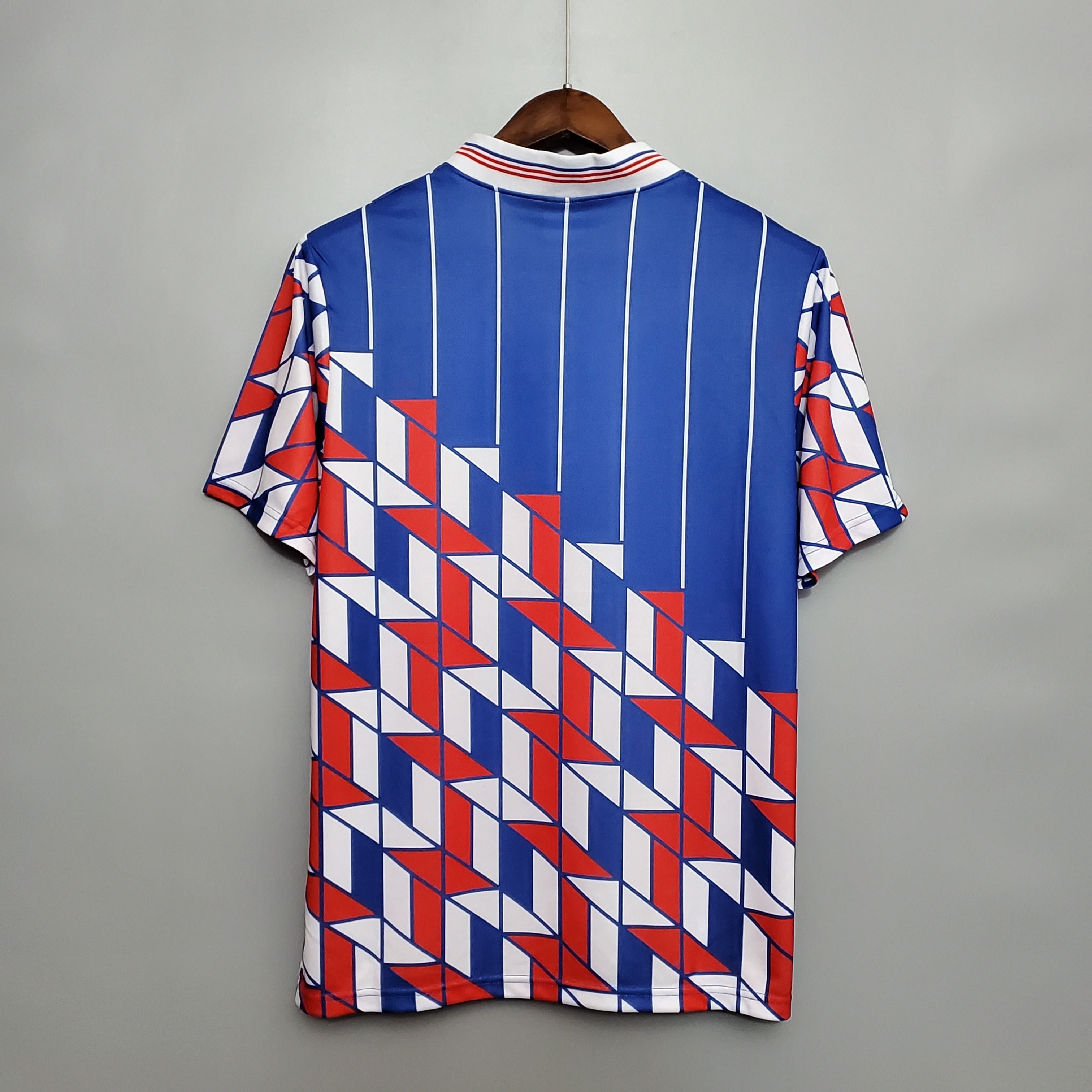 1990s Netherlands Retro Football Shirt | Blue Red Home