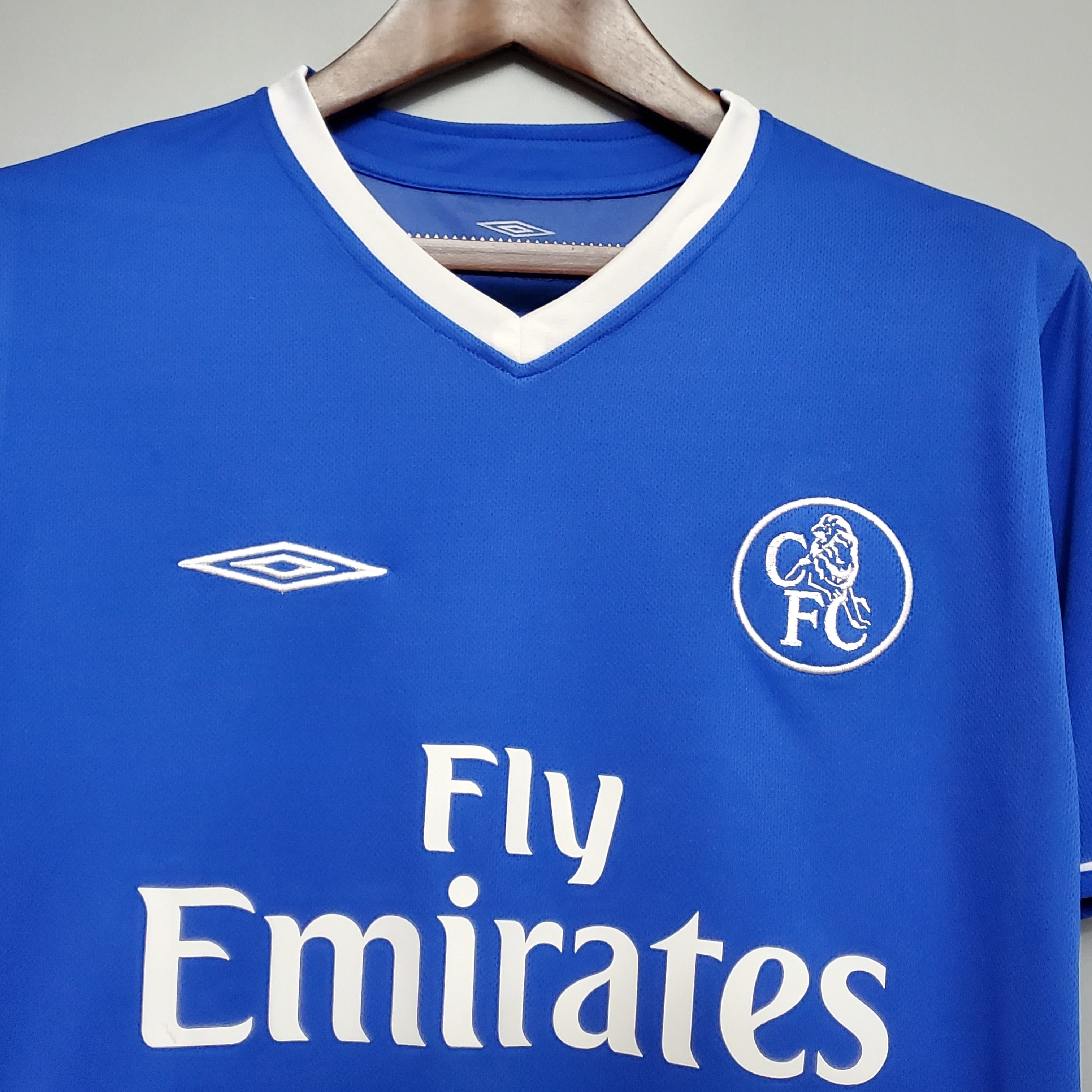1990s Chelsea Retro Football Shirt | Blue White Home