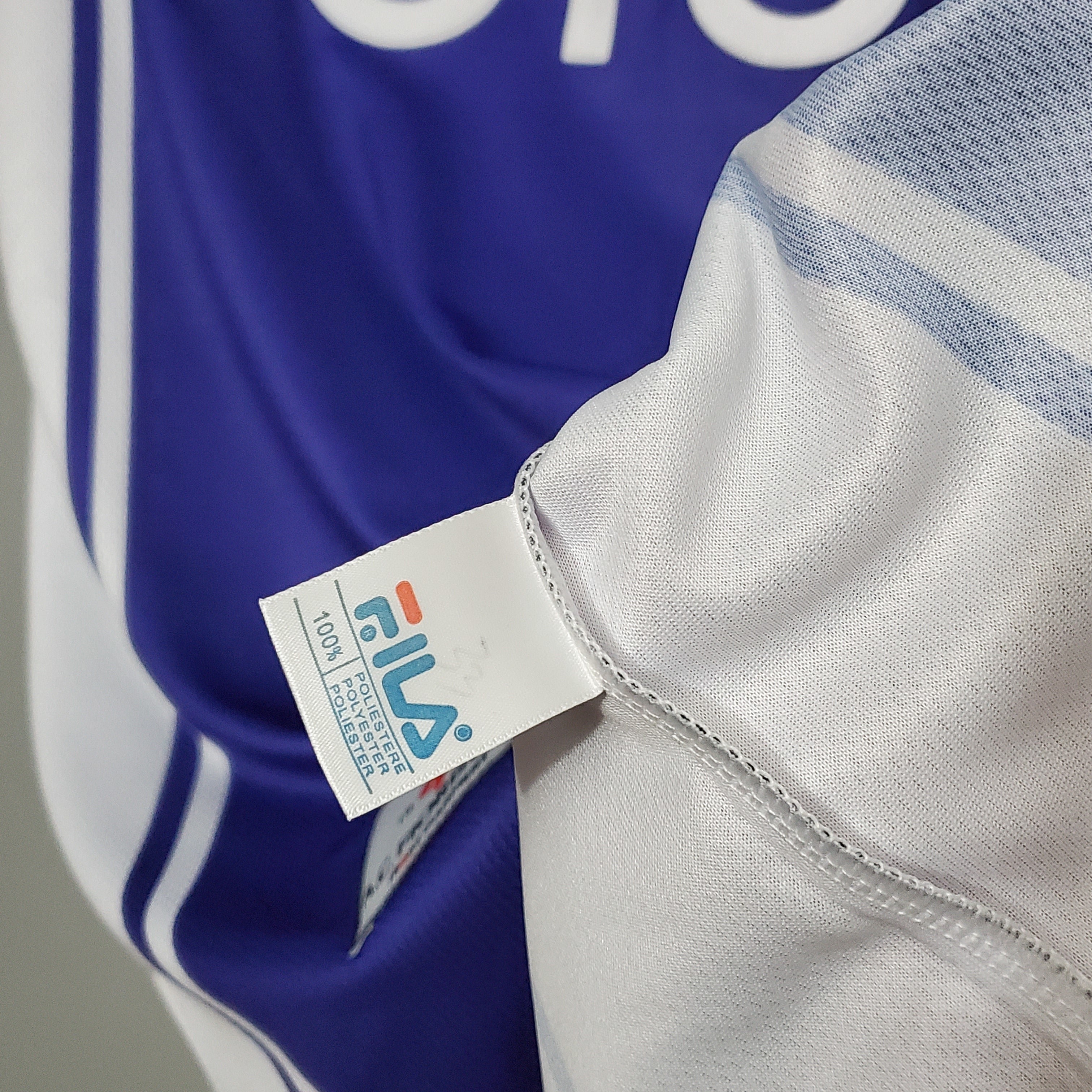 1990s Fiorentina Retro Football Shirt | Violet White Home