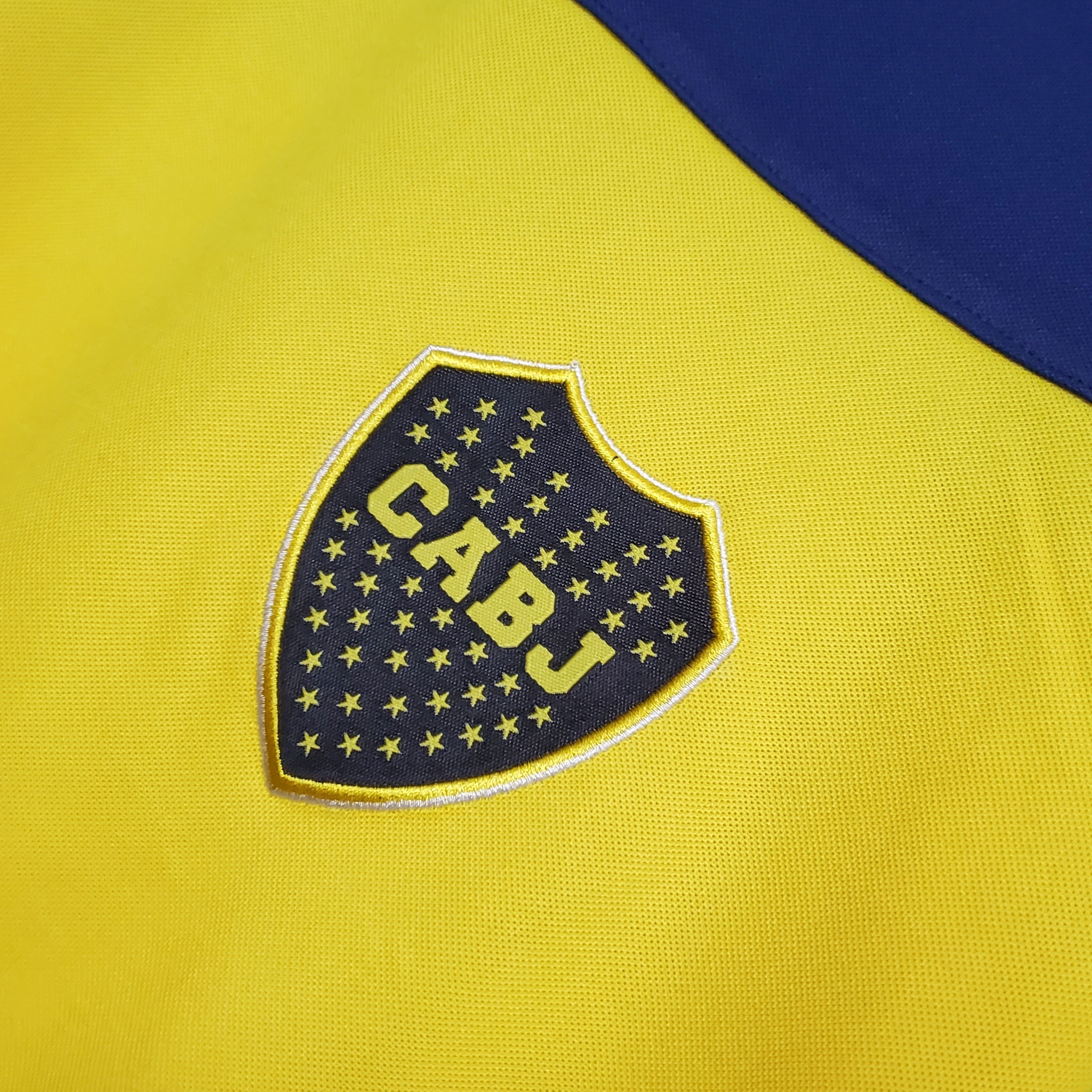 1990s Boca Juniors Retro Football Shirt | Navy Yellow Home