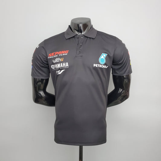 Petronas Yamaha 2023 Polo – Player Fit | Black
