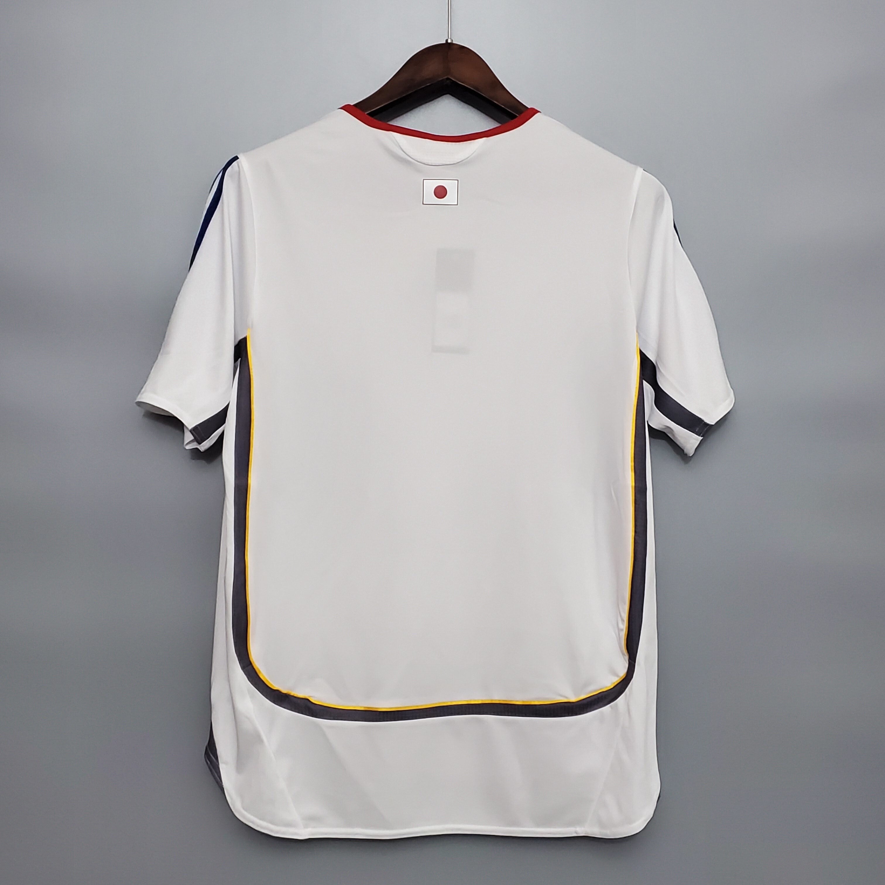 2000s Japan Retro Football Shirt | White Black Home