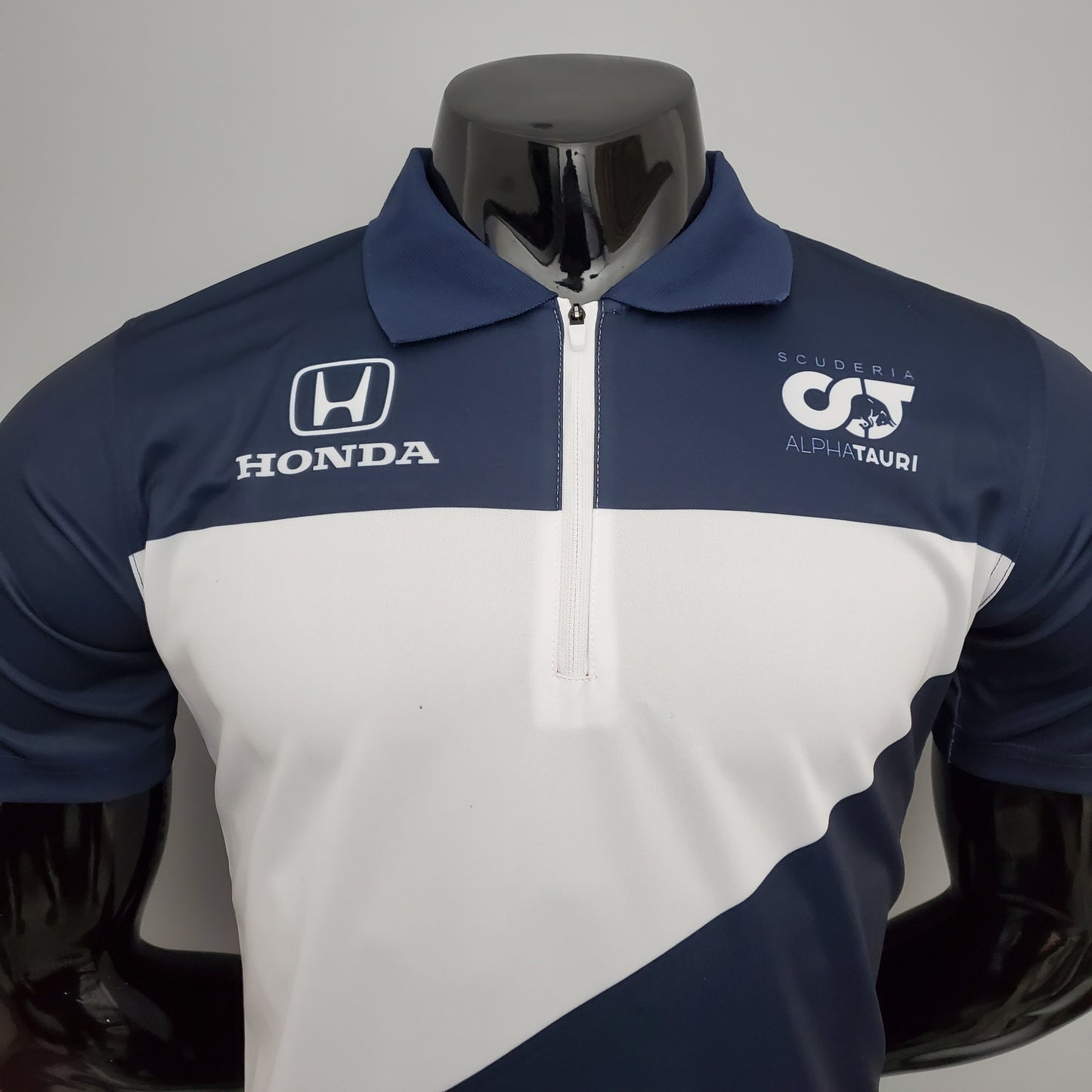 AlphaTauri F1 2023 Polo – Player Fit Honda | Navy White