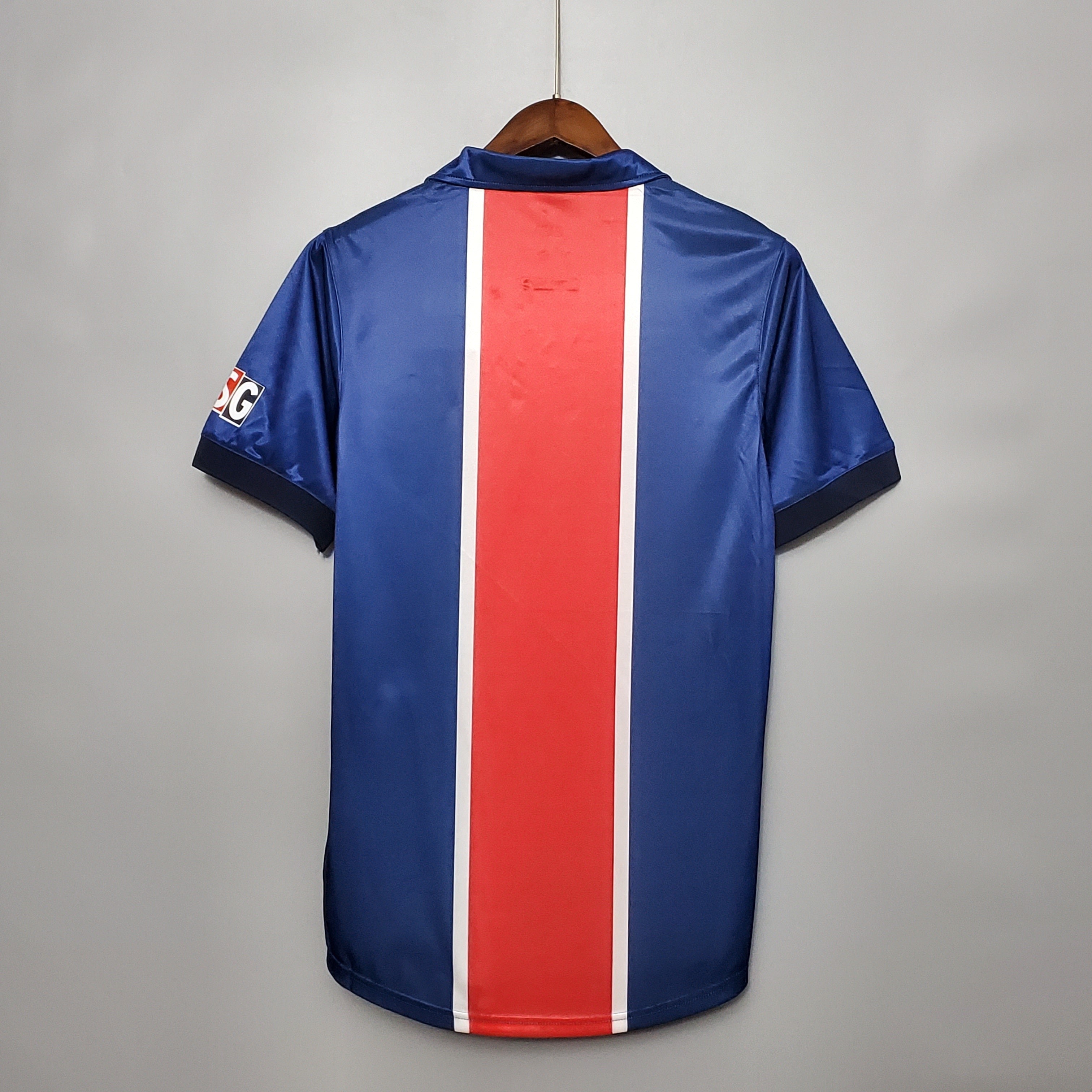 1990s Paris Saint-Germain Retro Football Shirt | Blue Red Home