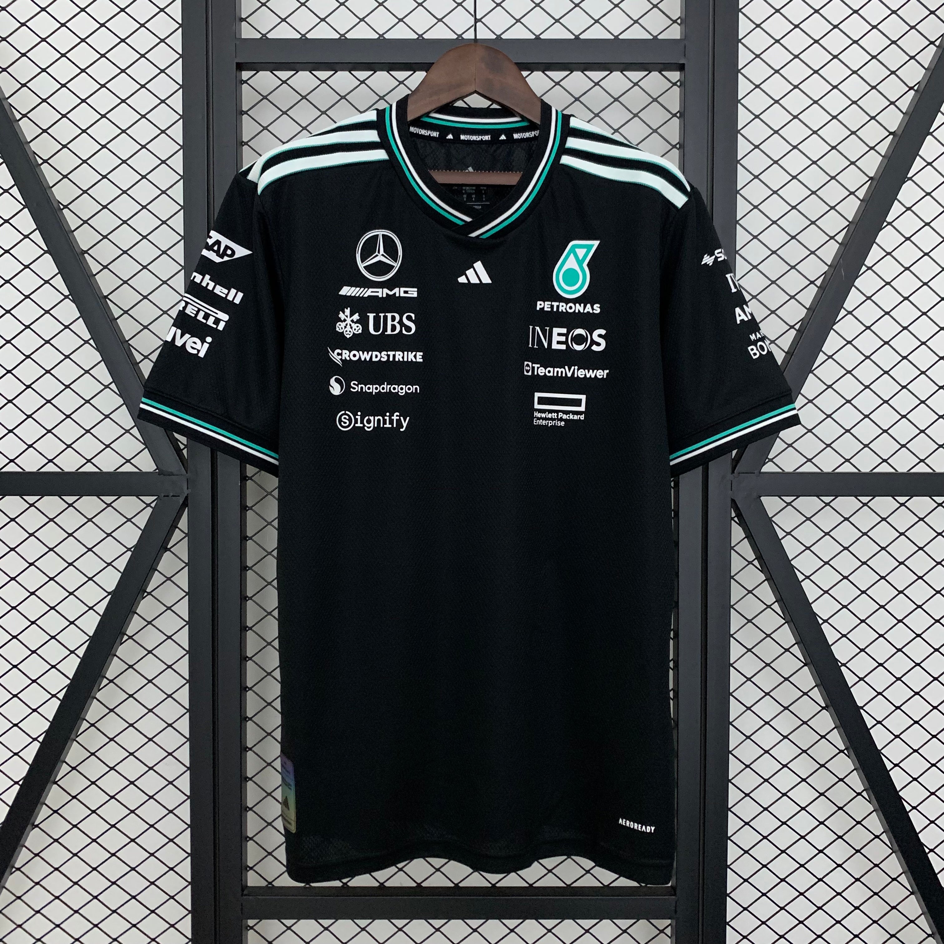 Mercedes F1 2024 T-Shirt – Team Edition | Black