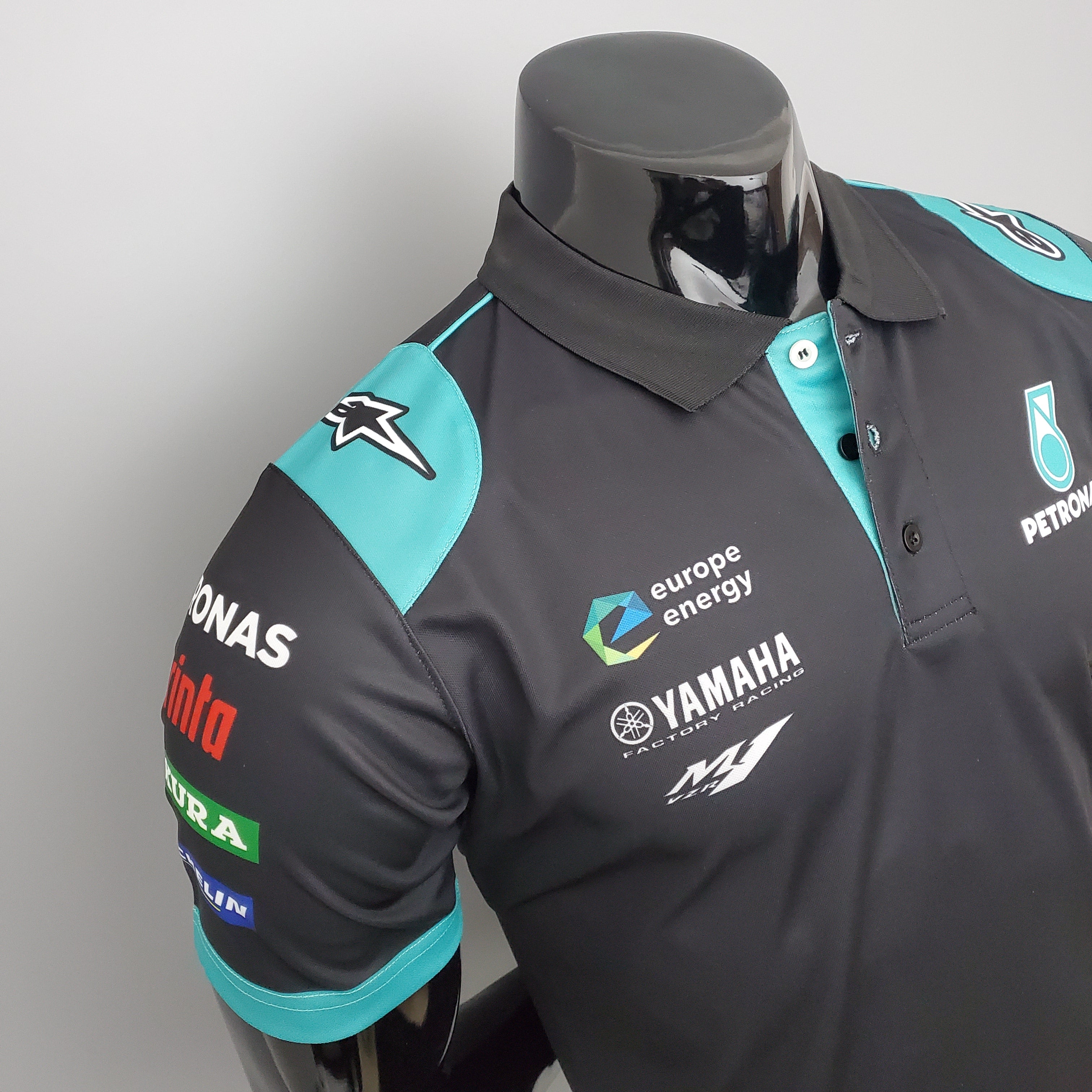 Yamaha F1 2023 Polo — Player Fit | Black