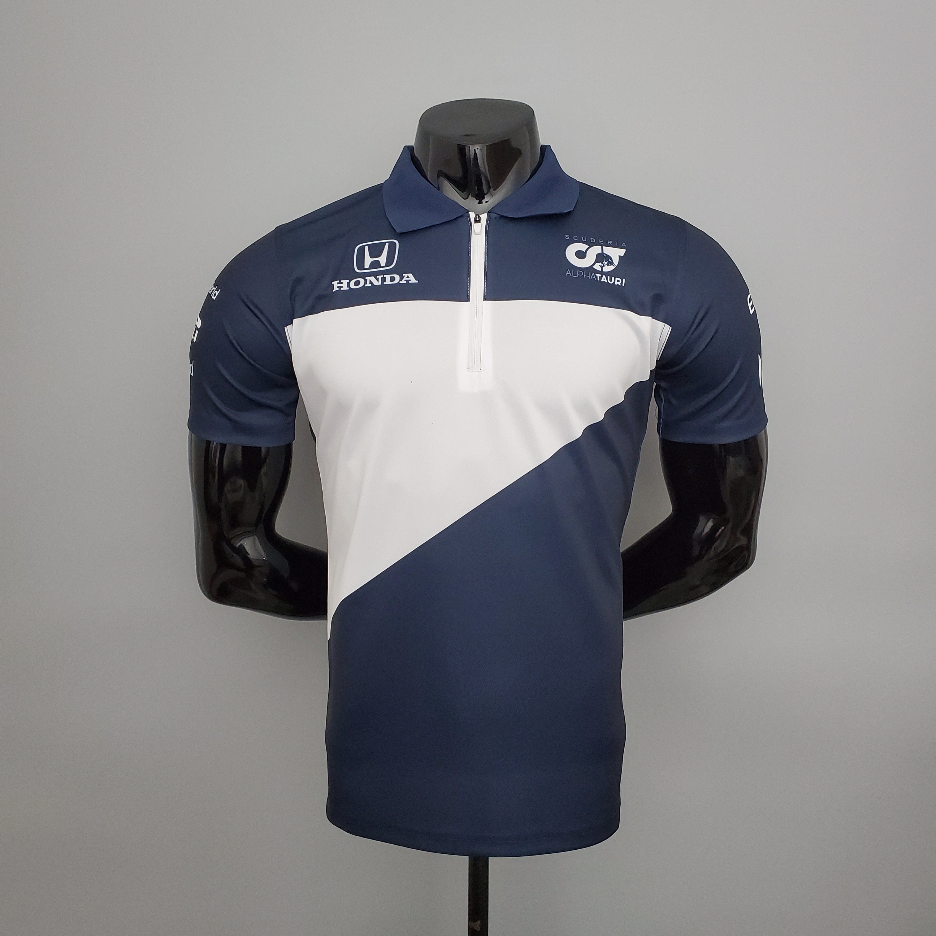 AlphaTauri F1 2023 Polo – Player Fit Honda | Navy White