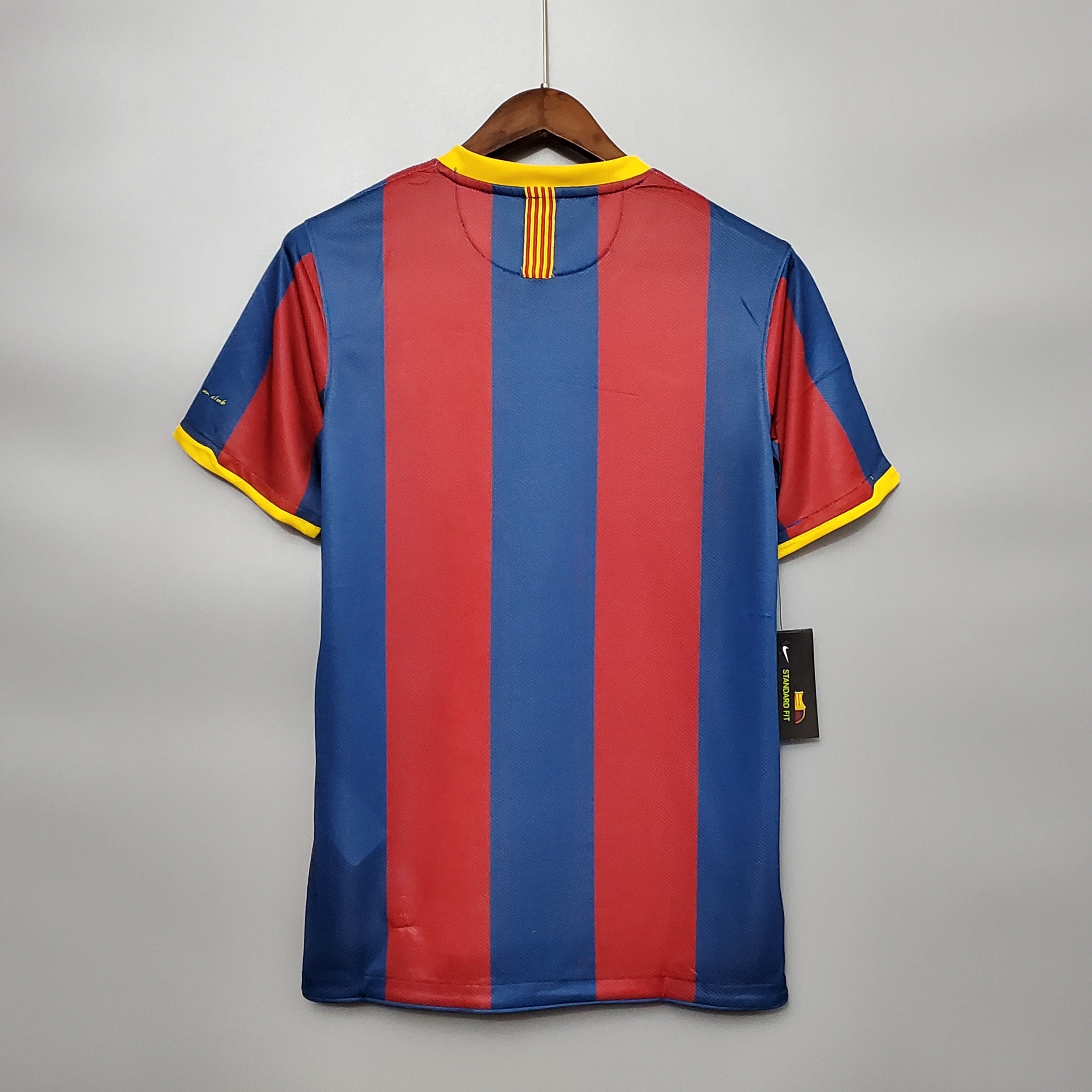 2010s Barcelona Retro Football Shirt | Blue Red Home