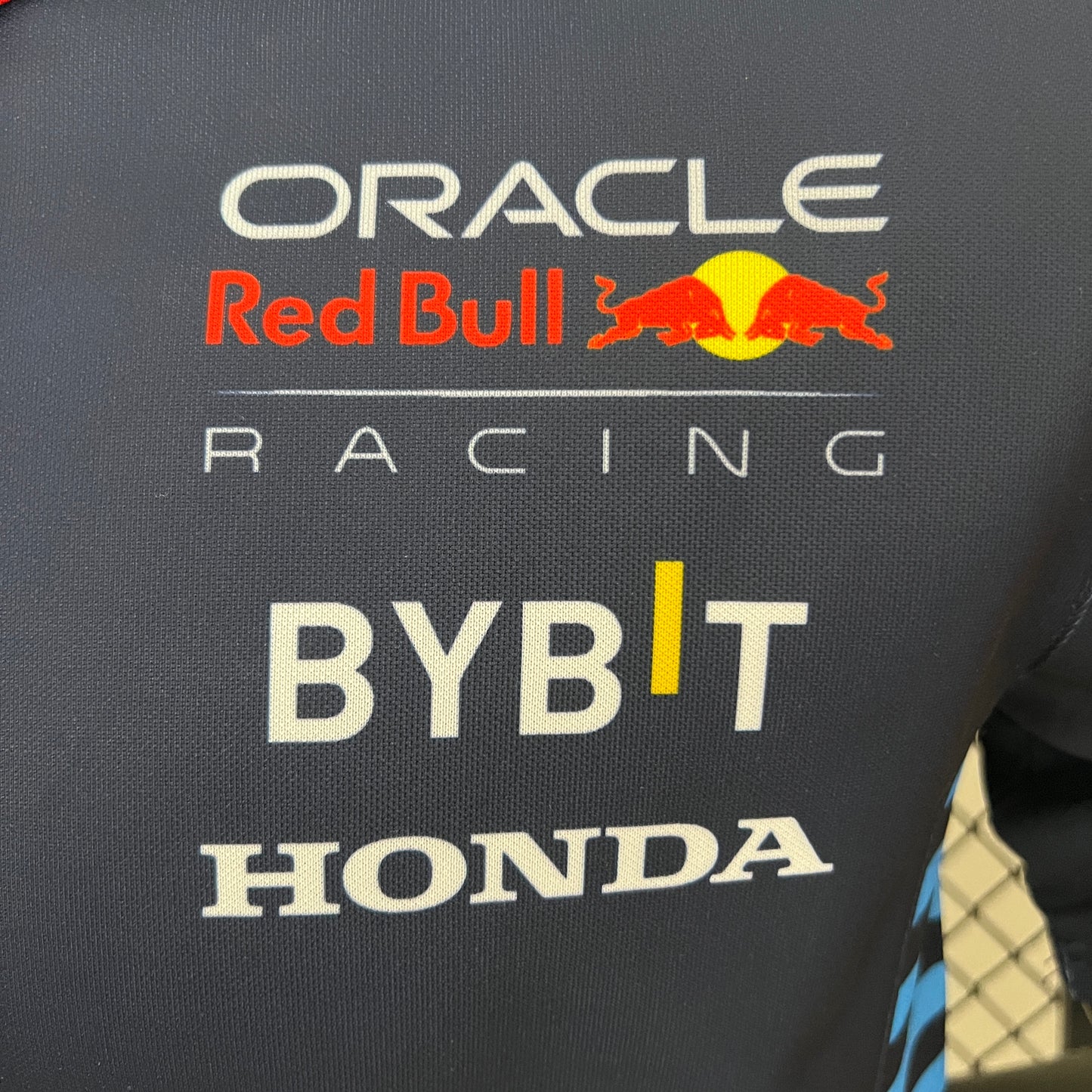 Red Bull Racing F1 2024 Polo – Player Fit | Navy Blue