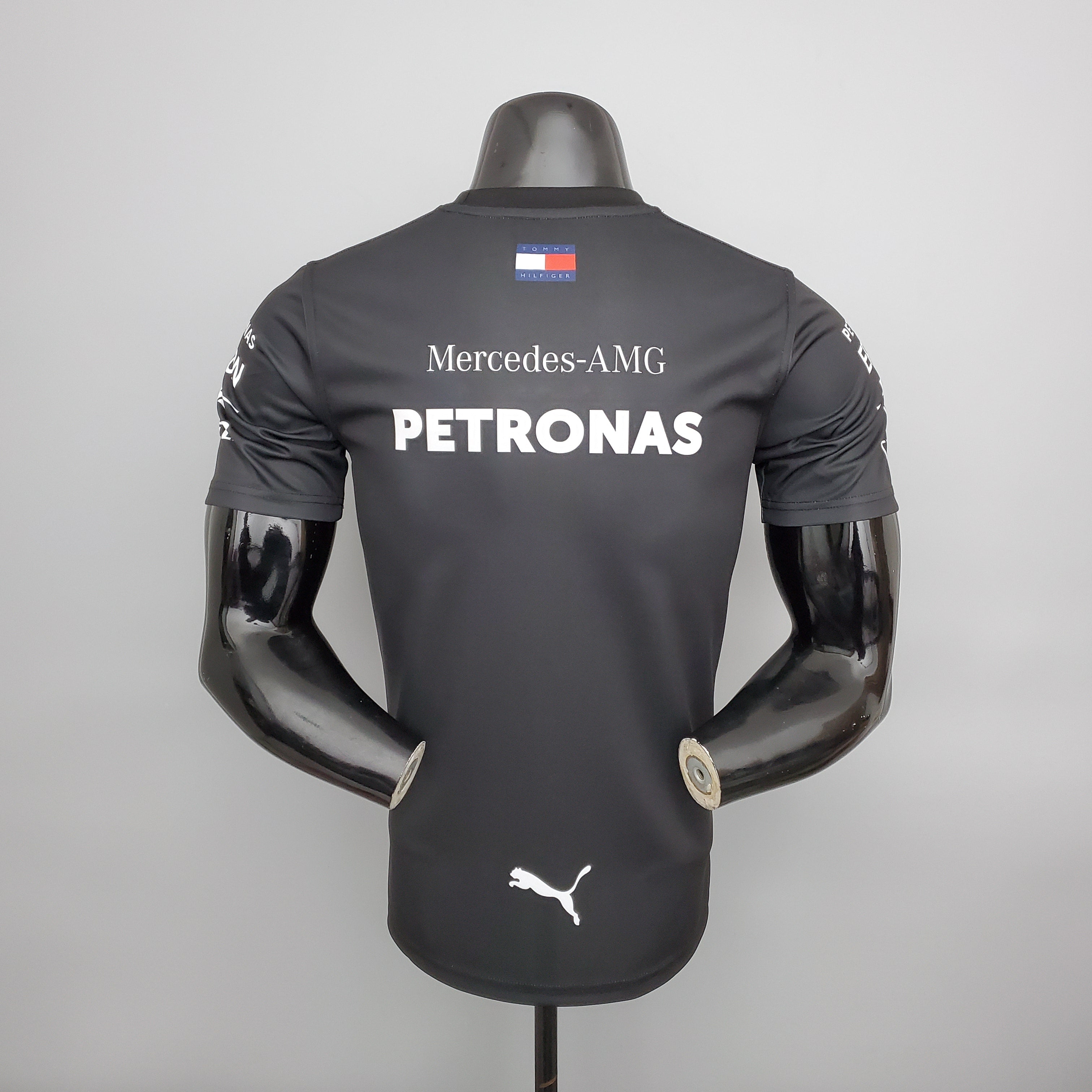 Mercedes F1 2023 T-Shirt – Player Fit – Lewis Hamilton #44 Petronas | Black