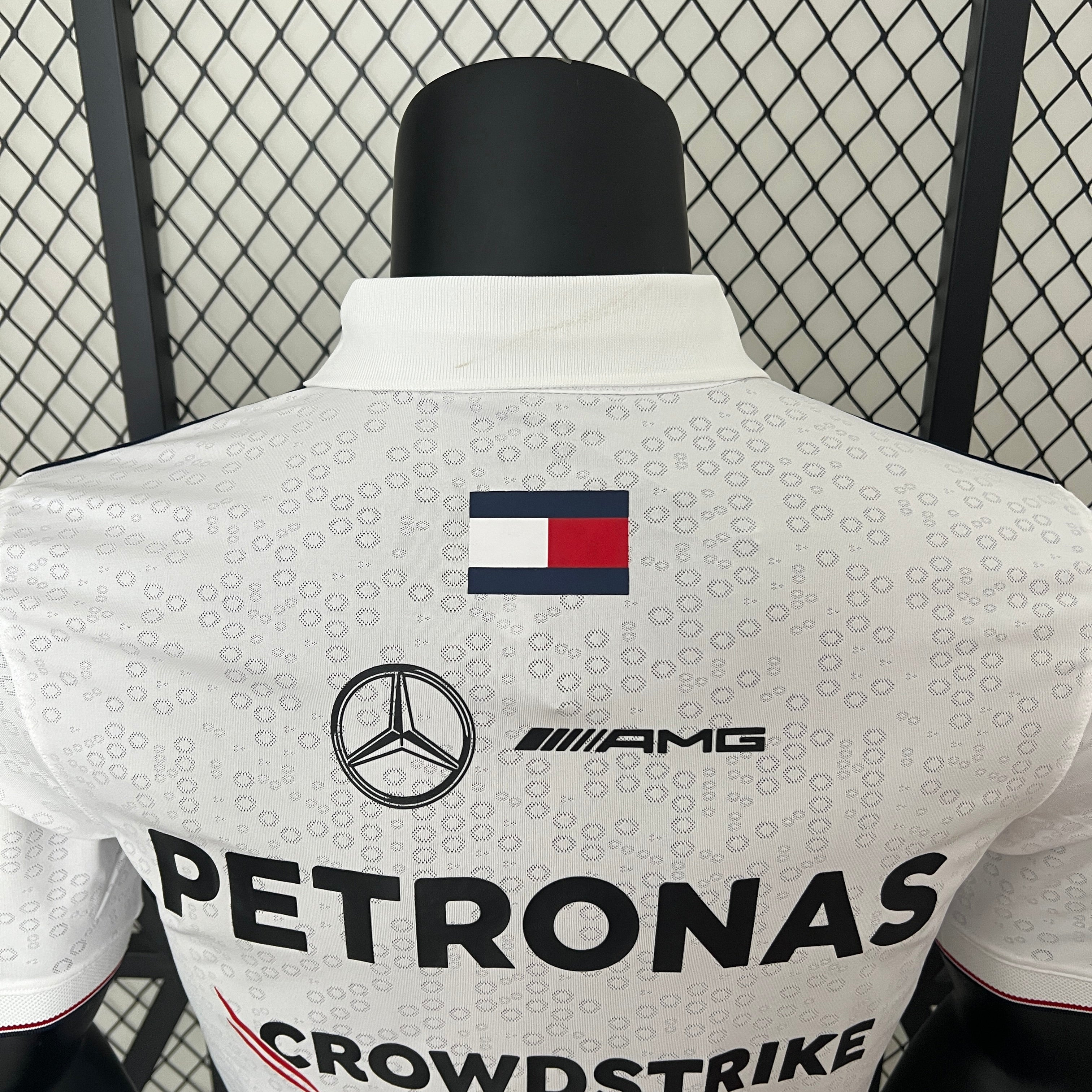 Mercedes F1 2023 Polo – Player Fit | White