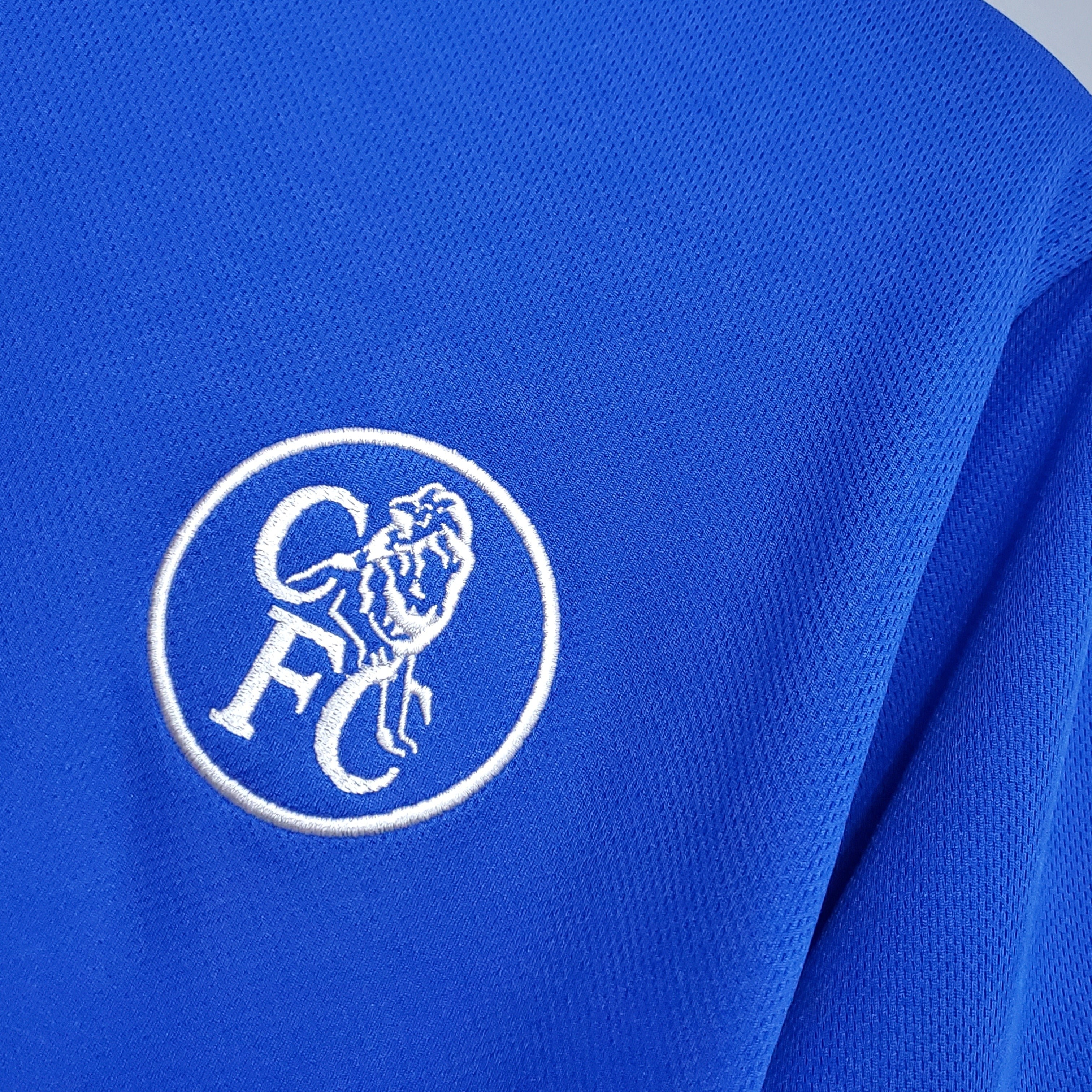 1990s Chelsea Retro Football Shirt | Blue White Home