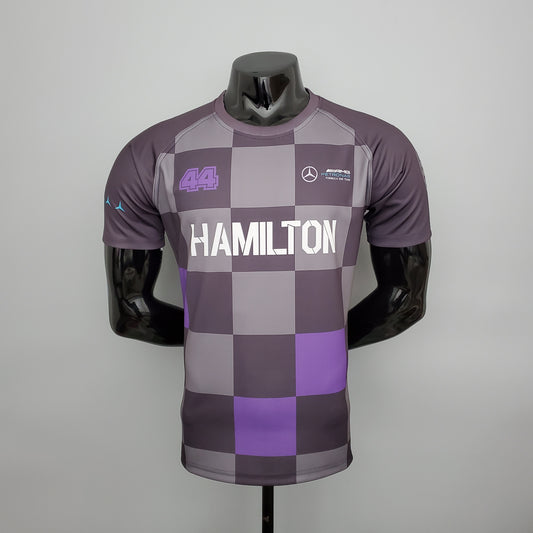 Mercedes F1 2025 Player Fit T-Shirt – Lewis Hamilton #44 Mercedes | Purple