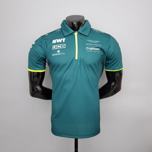 Aston Martin F1 2023 Polo – Player Fit Cognizant | Racing Green