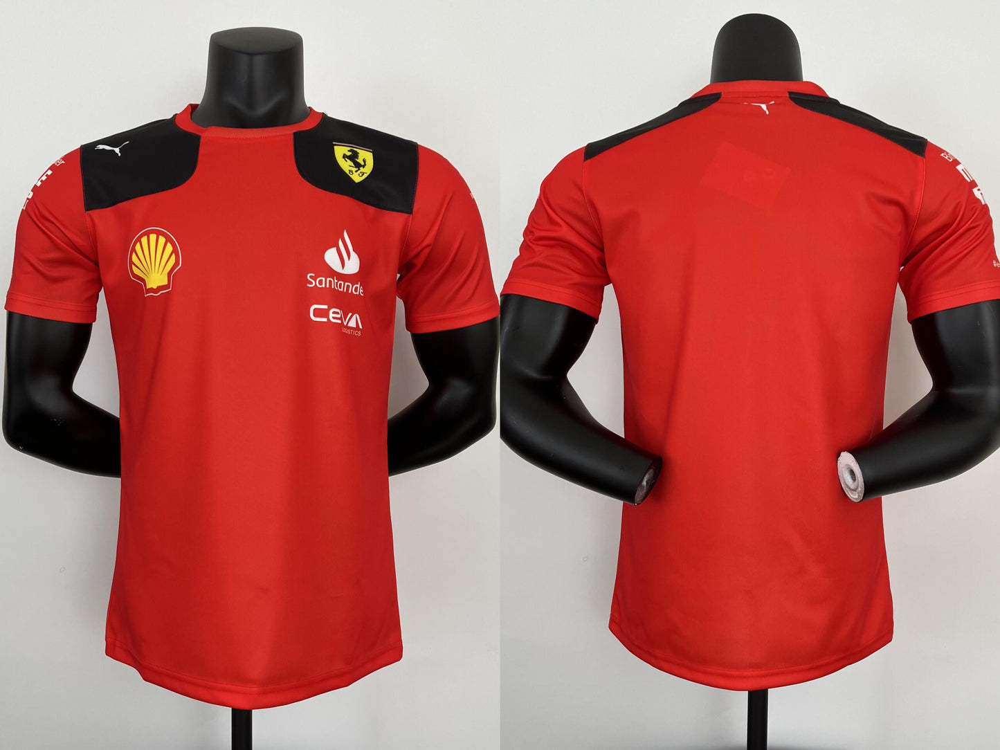 Ferrari F1 2023 Player Fit T-Shirt | Black Red