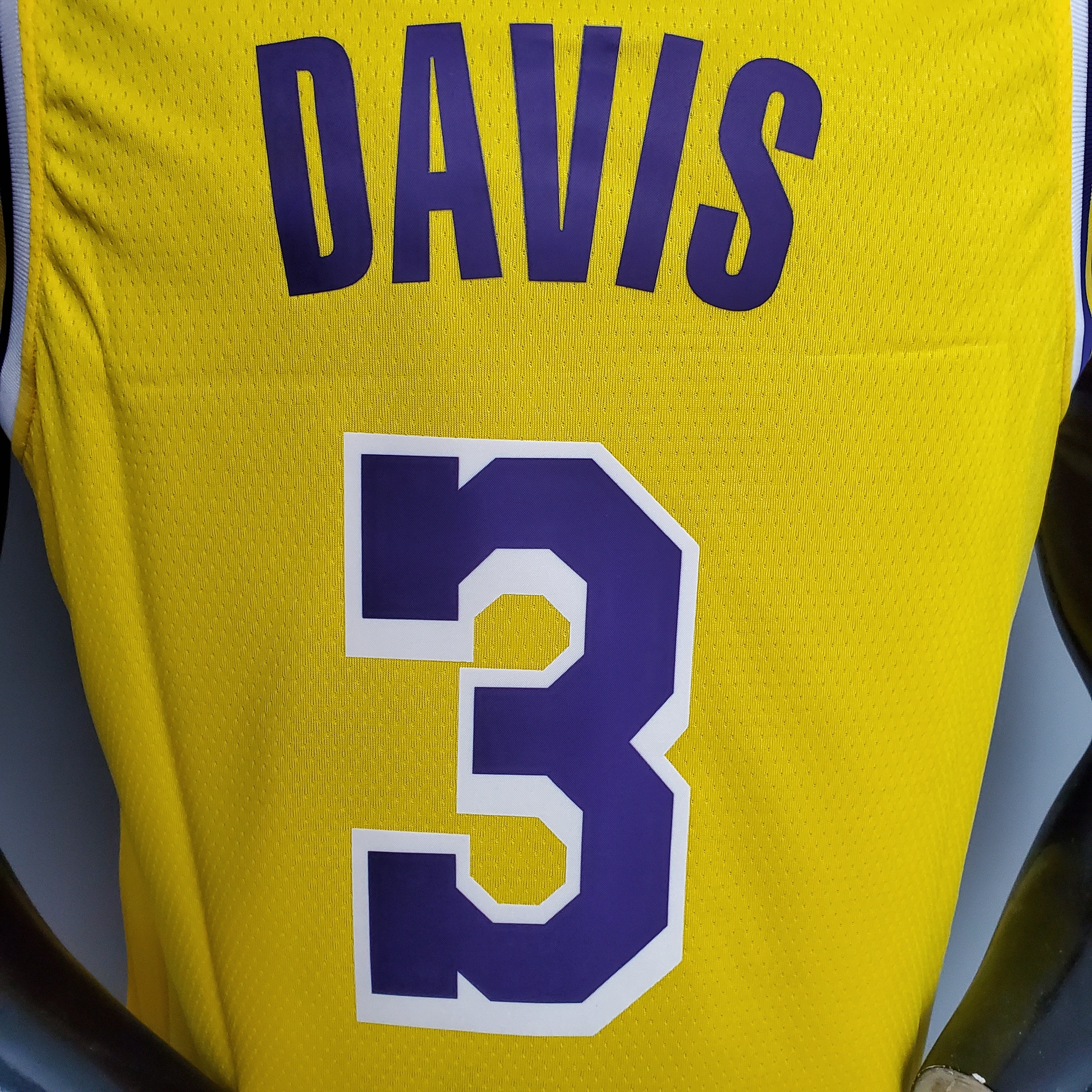 2023 LA Lakers Davis #3 Swingman Edition Jersey