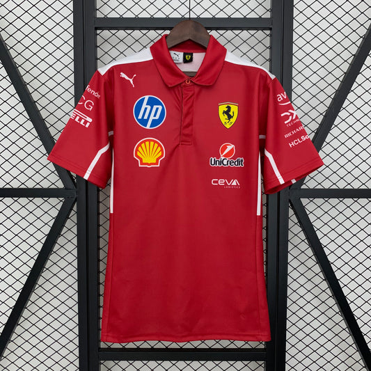 Ferrari F1 2024 Polo – Team Edition | Scuderia Red