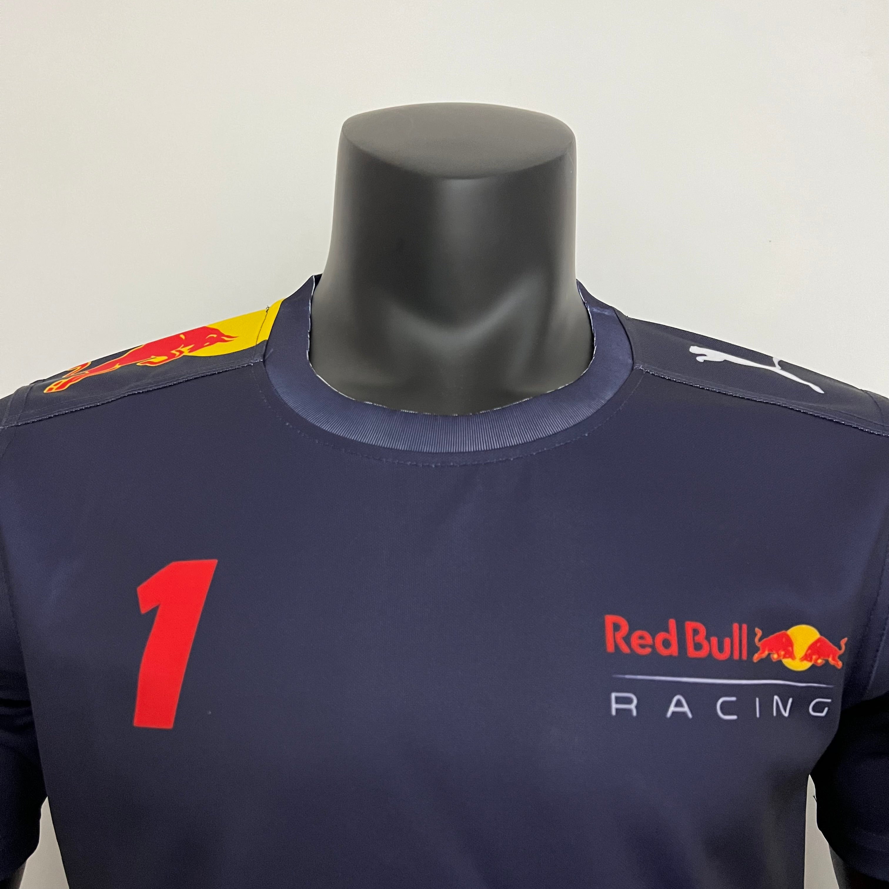 Red Bull Racing F1 2023 Player Fit T-Shirt – #1 | Navy Blue