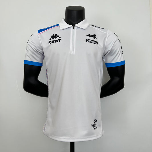BWT Alpine F1 2023 Polo – Player Fit | White
