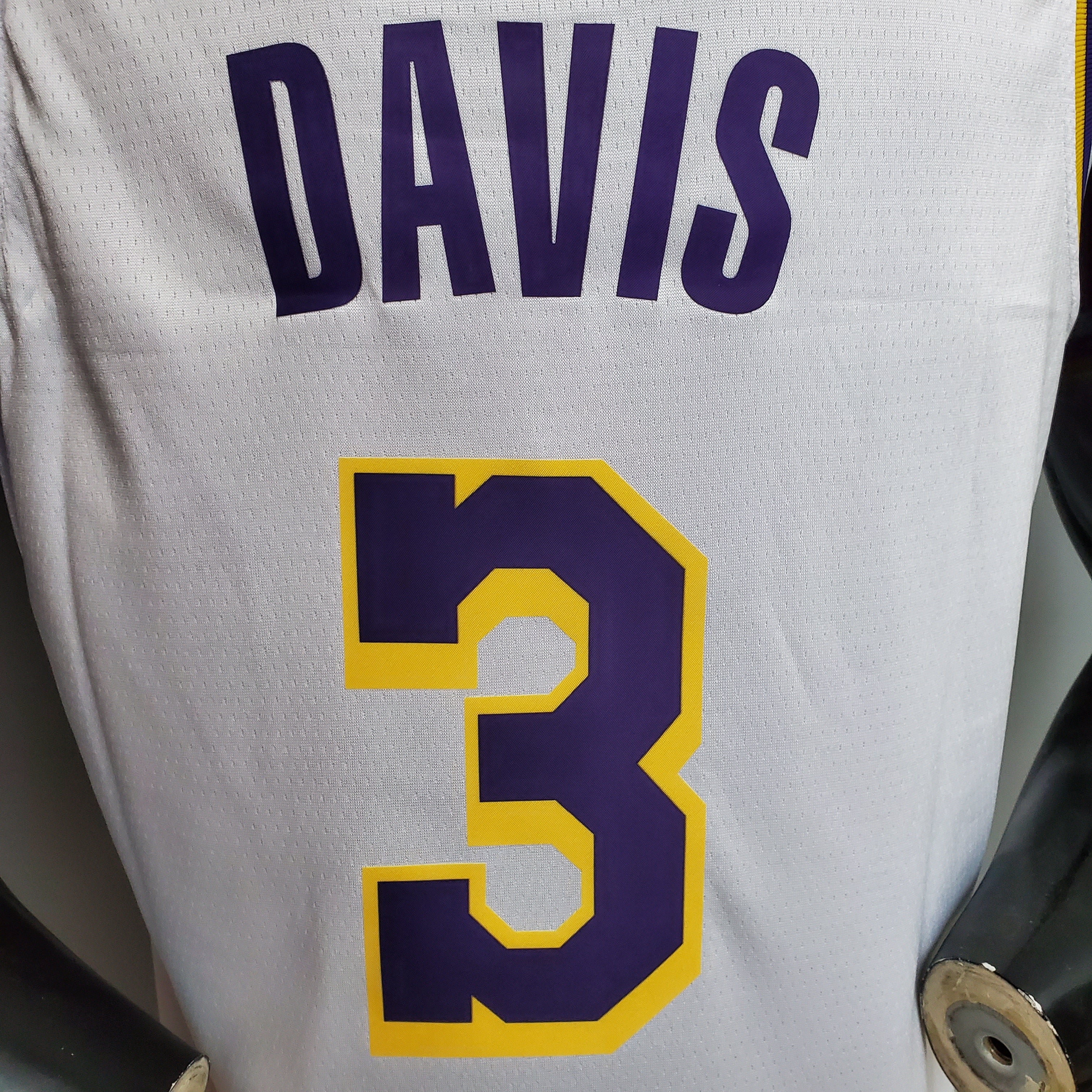 2023 LA Lakers Davis #3 Swingman Edition Jersey