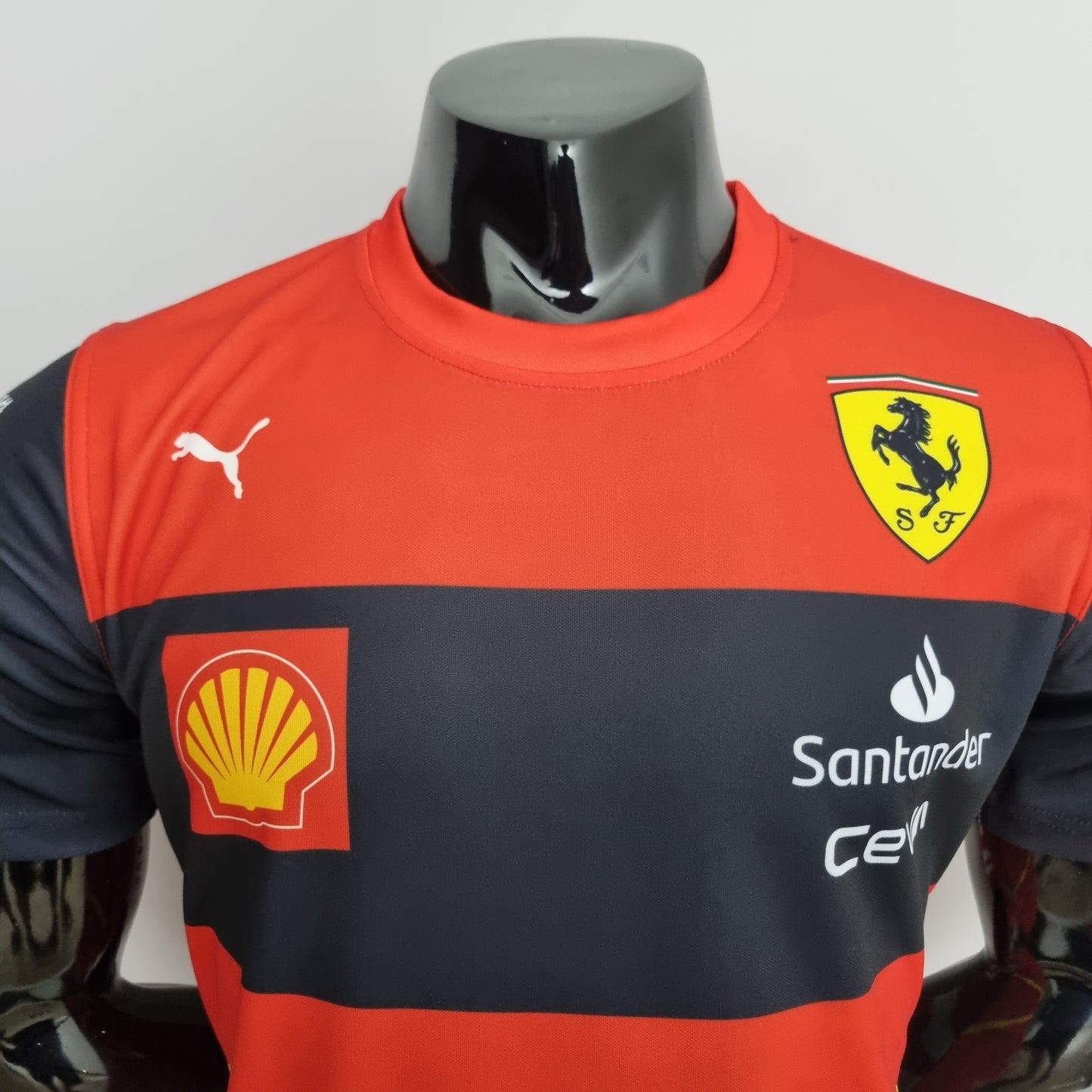 Ferrari F1 2023 Player Fit T-Shirt – Carlos Sainz #55 | Red