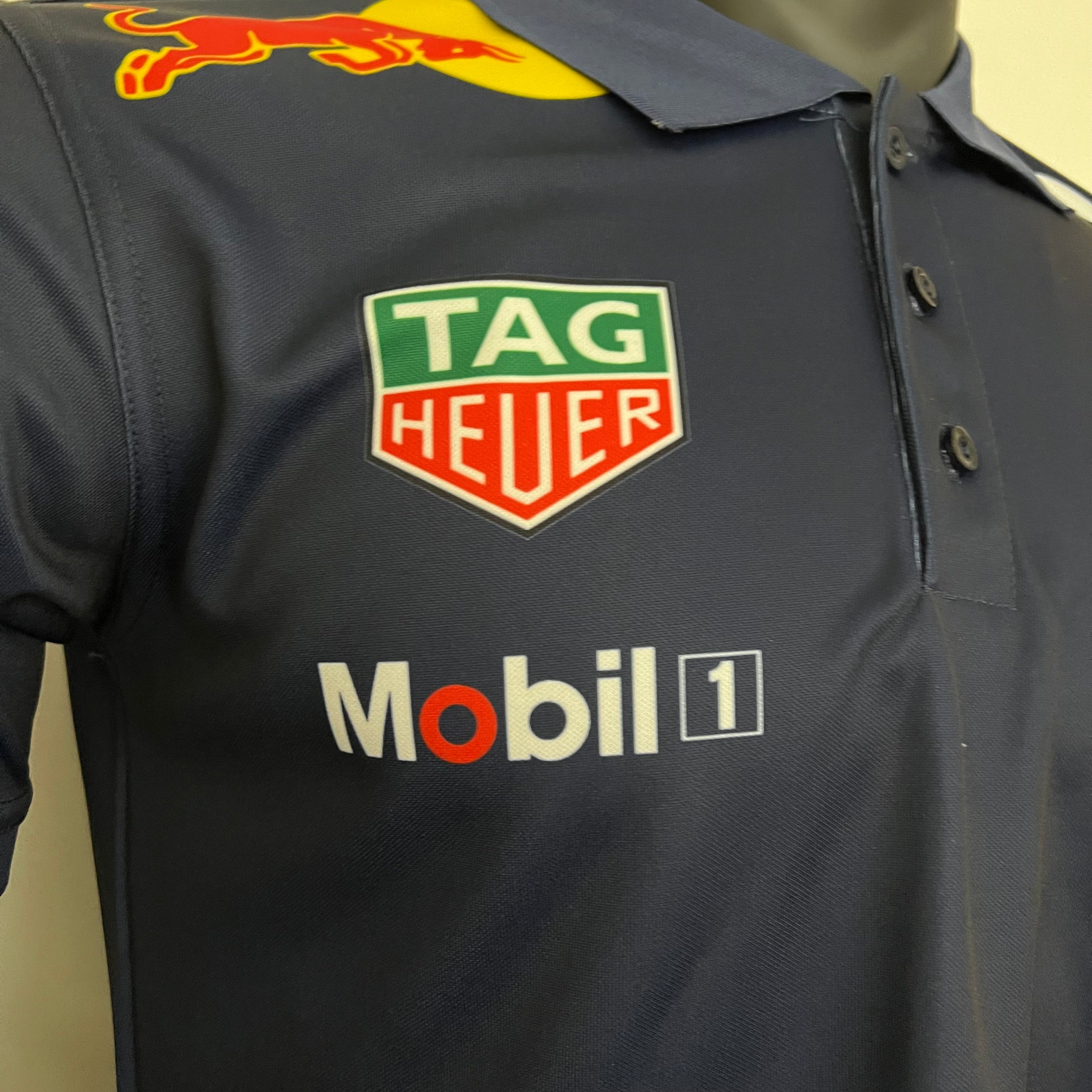 Red Bull Racing F1 2023 Polo – Player Fit | Navy Blue
