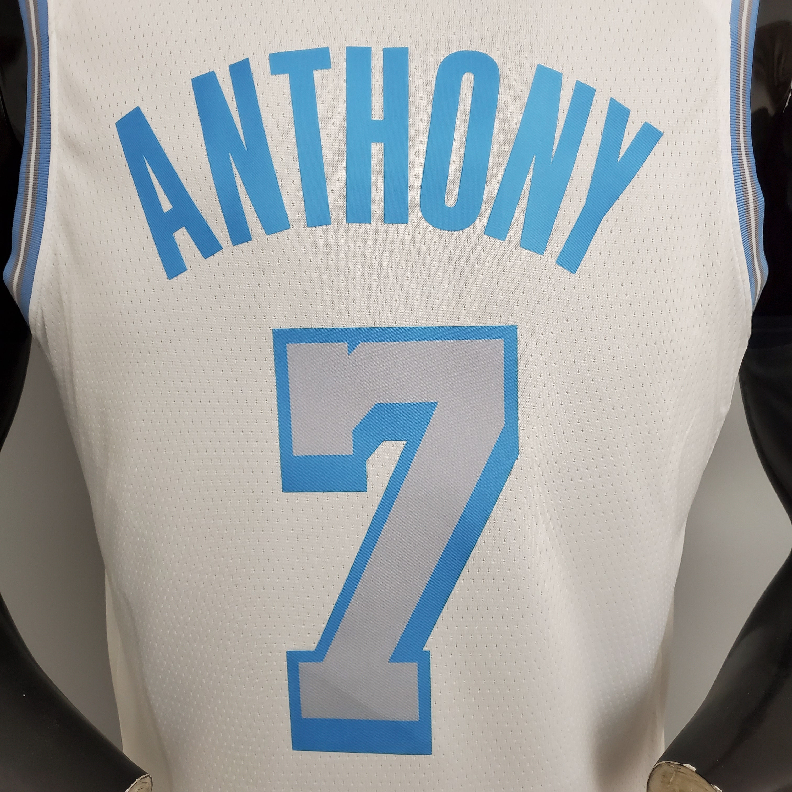 2023 Los Angeles Anthony #7 Retro Basketball Jersey