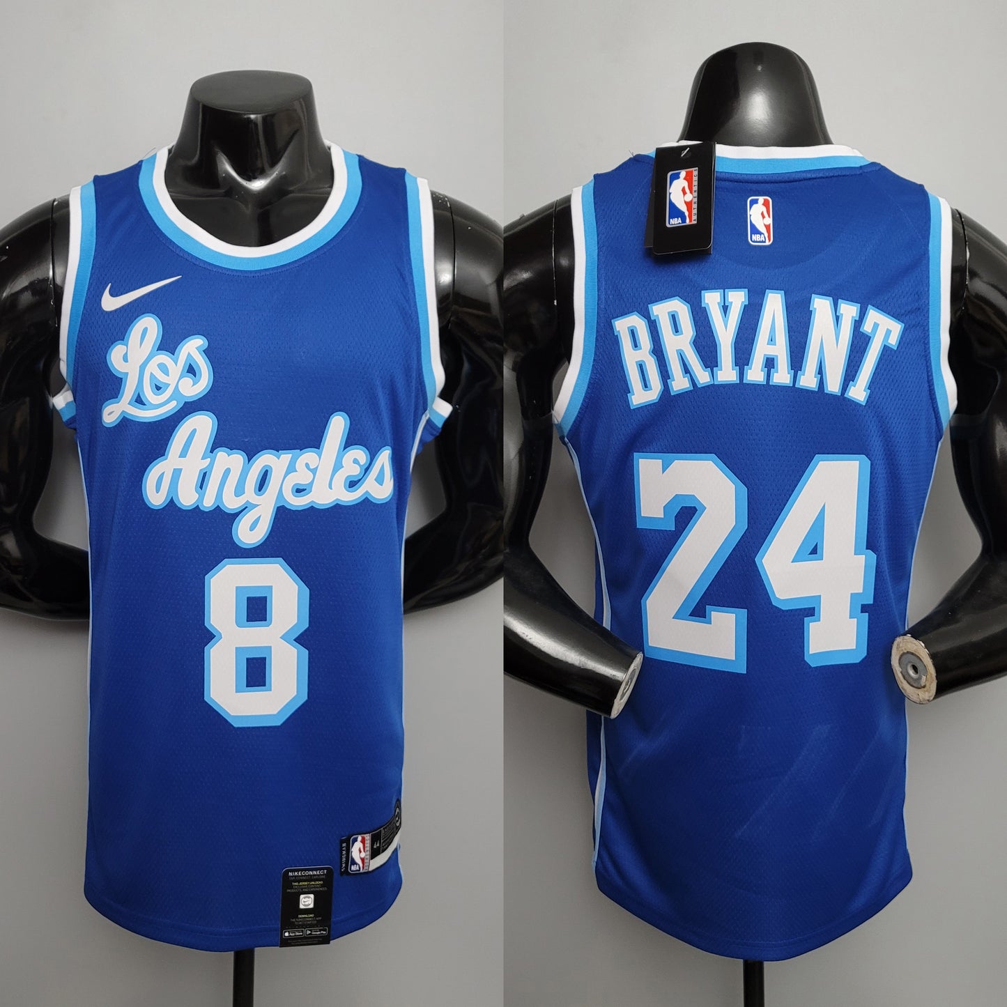 2023 Los Angeles Bryant #24 Retro Basketball Jersey