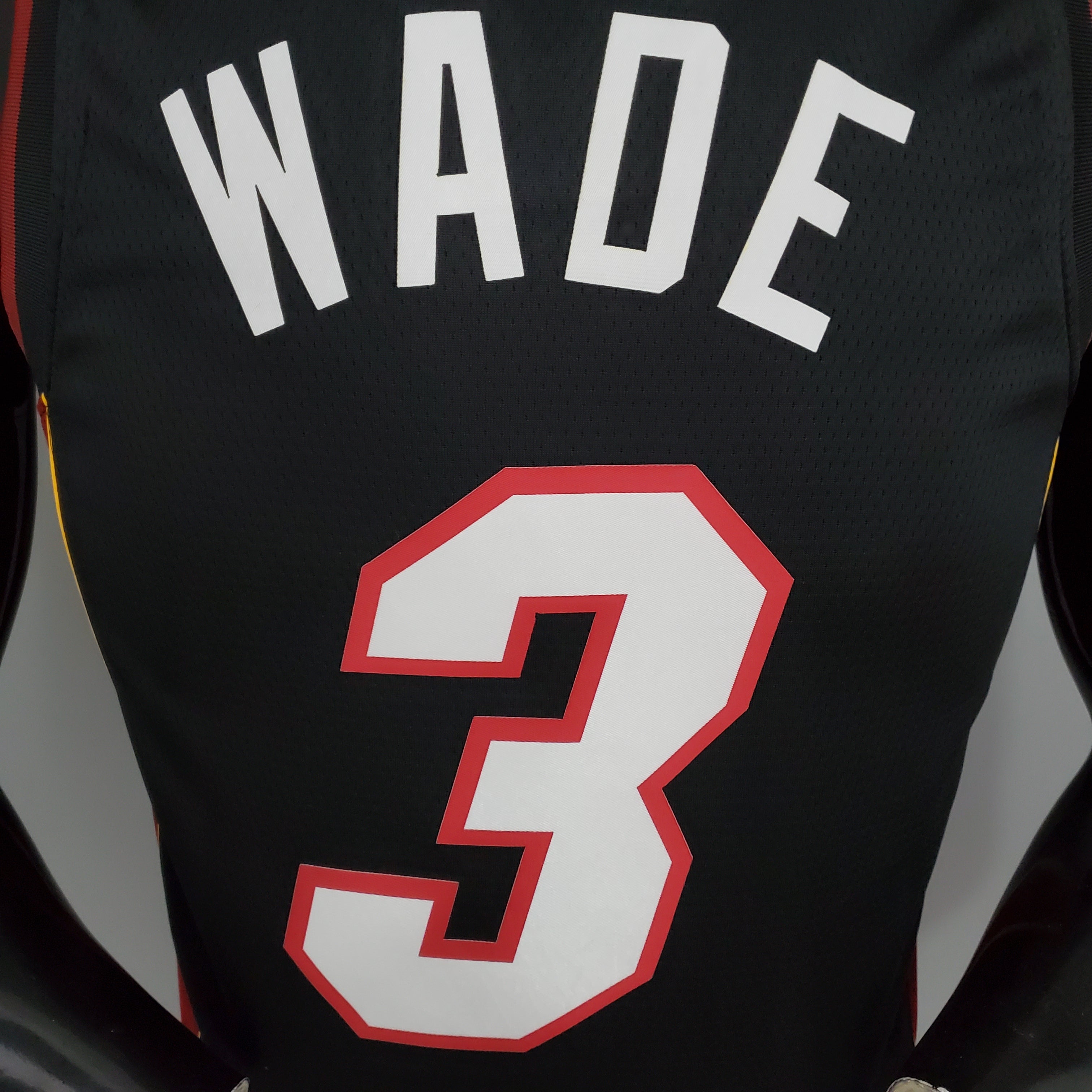 2023 Miami Heat Wade #3 Swingman Edition Jersey