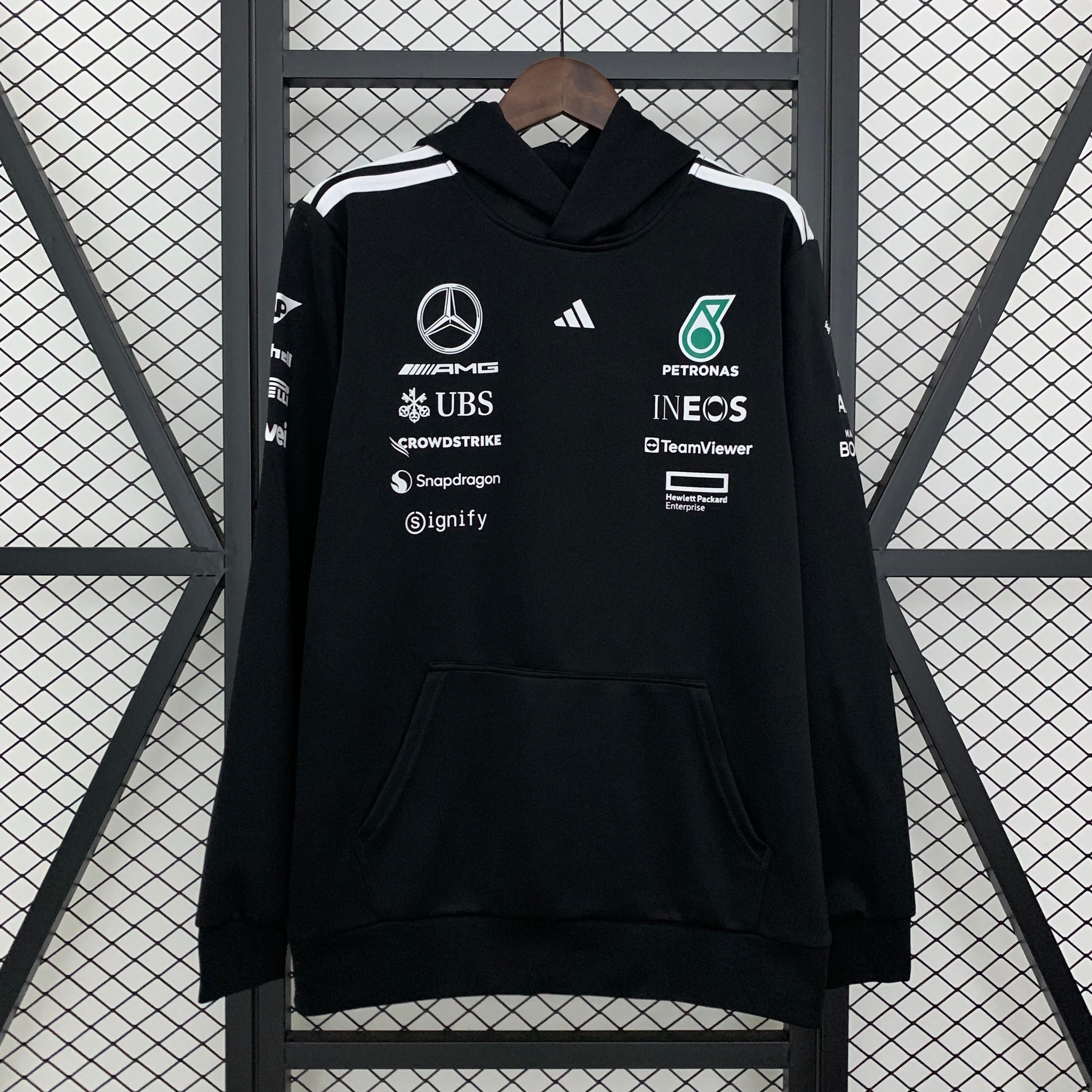 Mercedes AMG F1 2023 Hoodie – Team Edition | Black