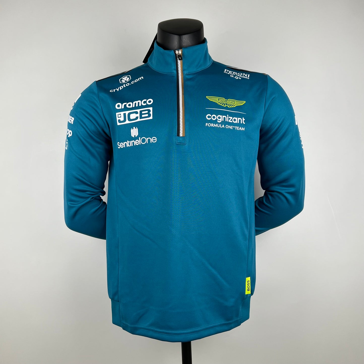 Aston Martin F1 2023 Zipper – Player Fit | Teal