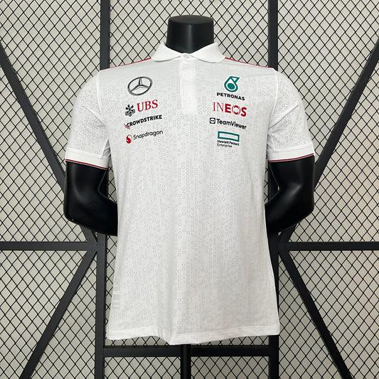 Mercedes F1 2023 Polo – Player Fit | White