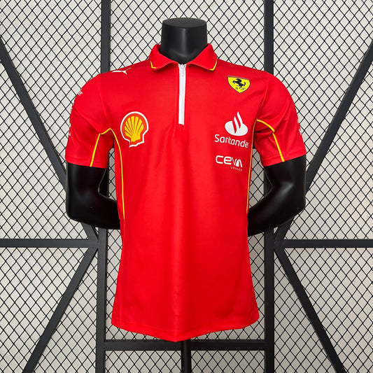 Ferrari F1 2024 Polo – Player Fit | Red