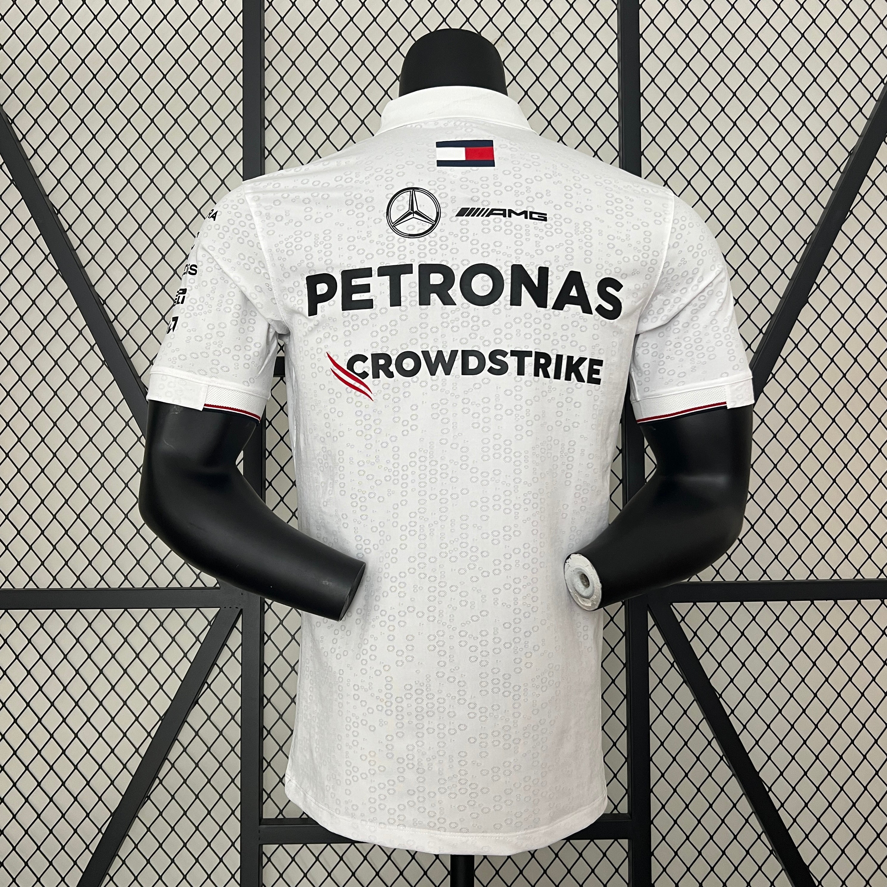 Mercedes F1 2023 Polo – Player Fit | White