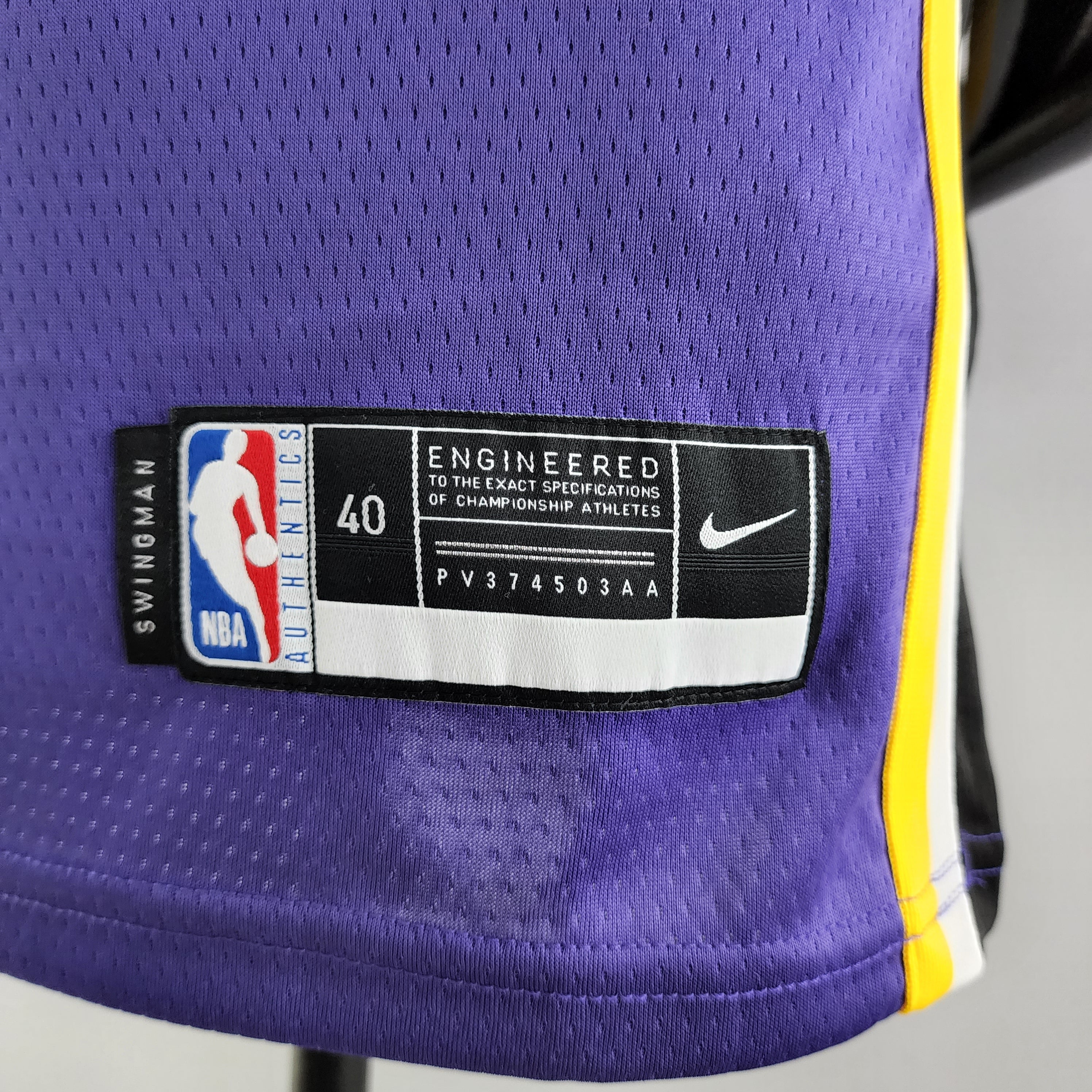 2023 LA Lakers Toscano #95 Swingman Edition Jersey
